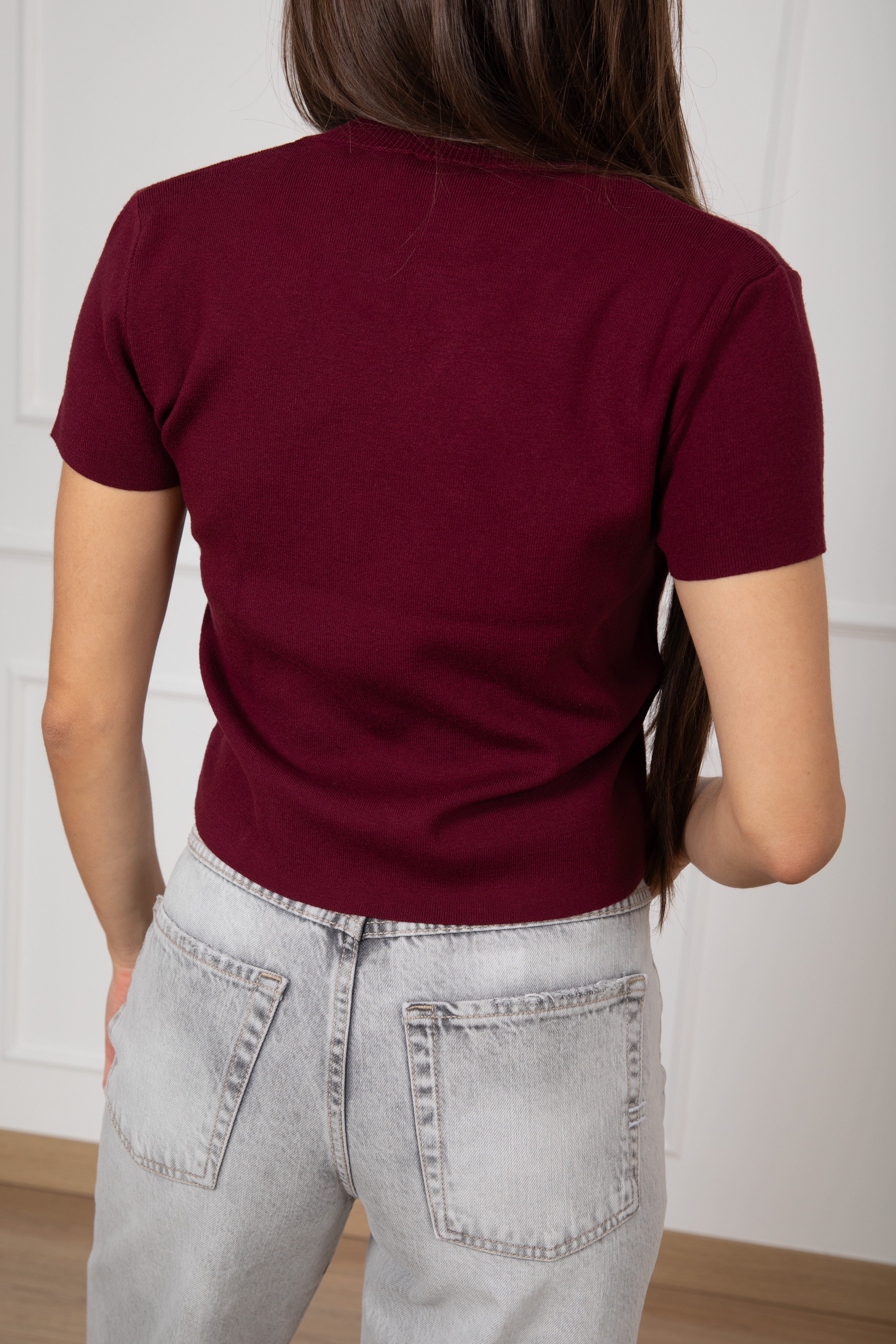 T-shirt in maglia ViCOLO