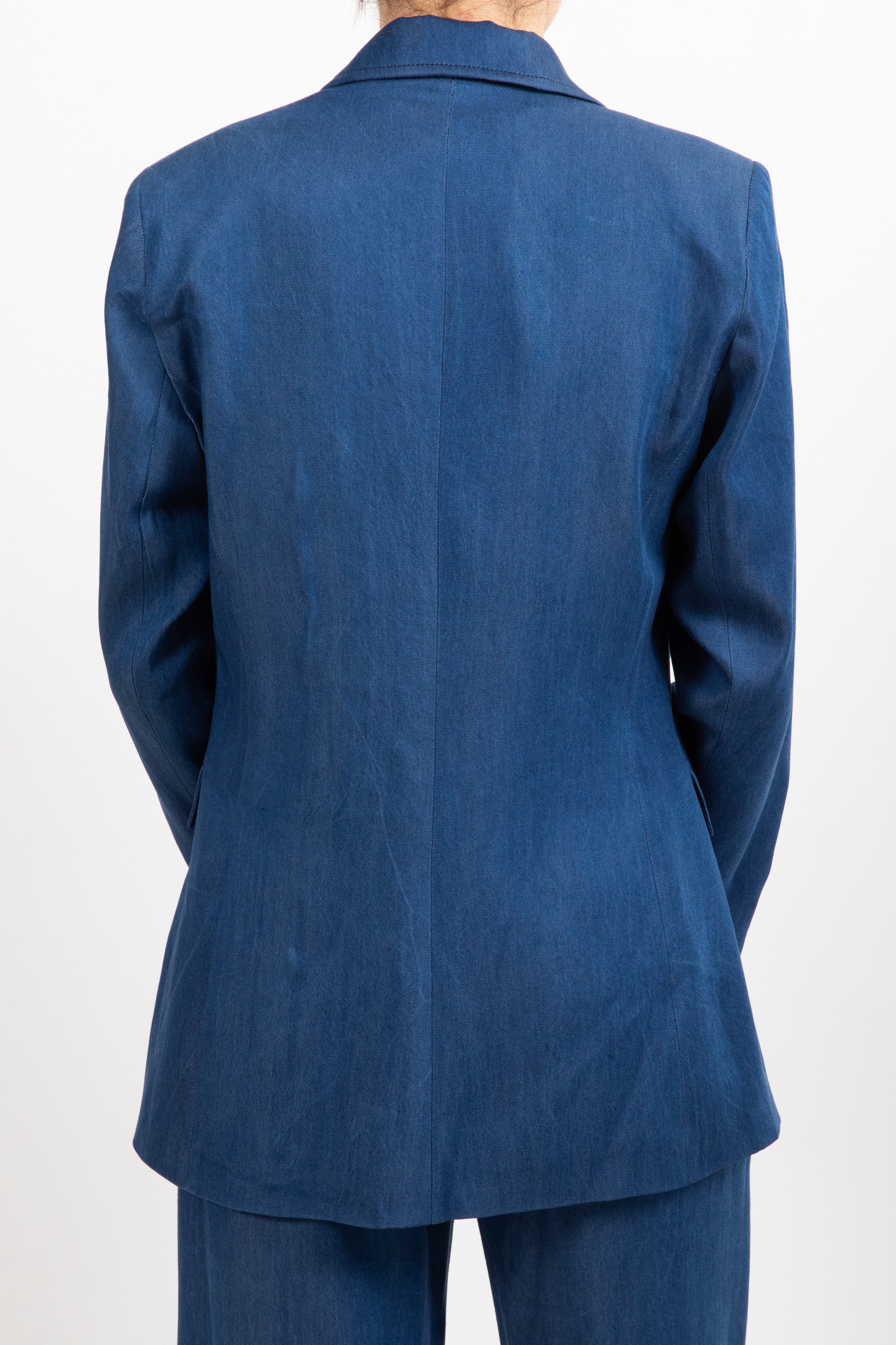 Giacca 2 bottoni in jeans con berretto "NY" Tensione IN