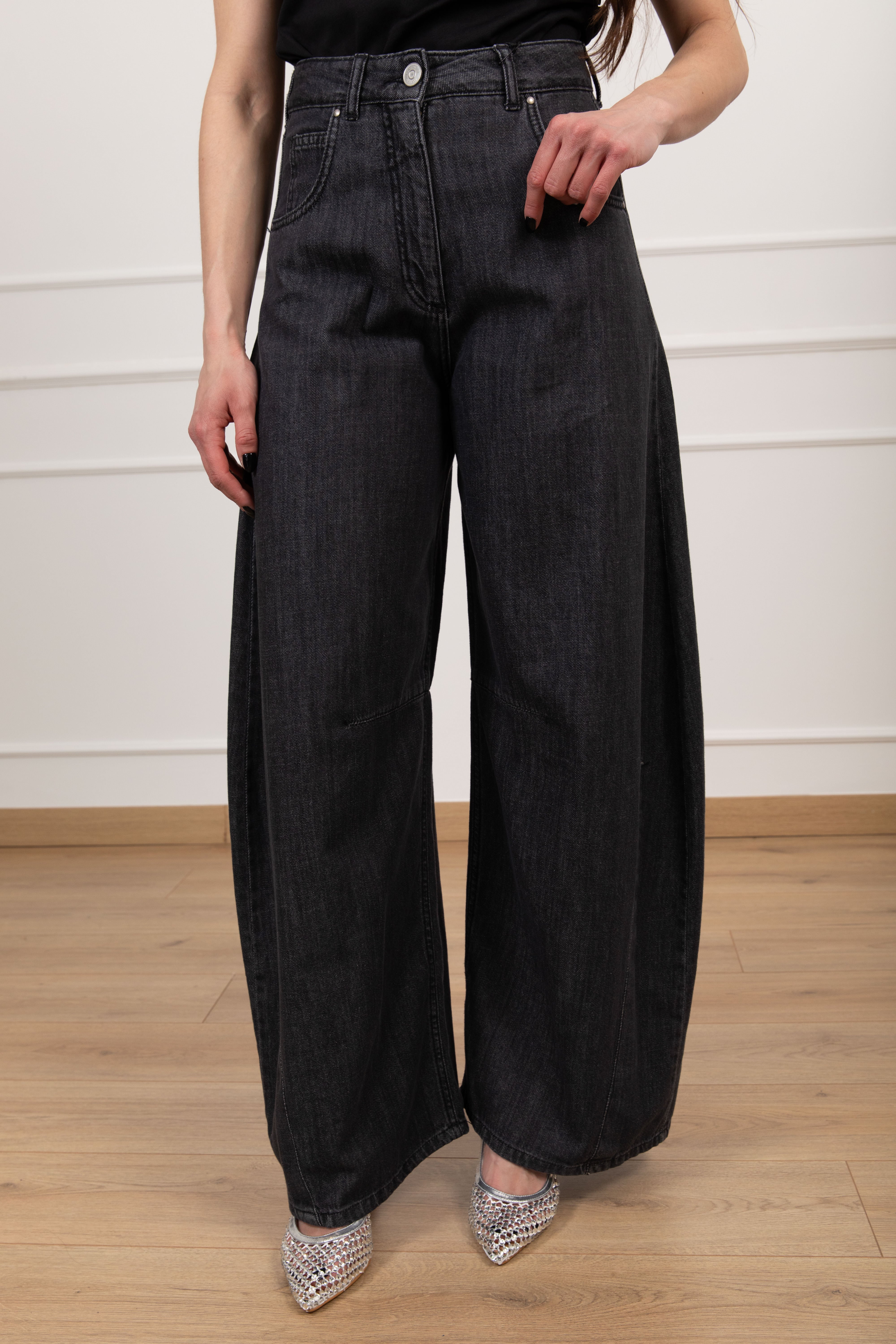 Jeans Louvre nero Tensione IN