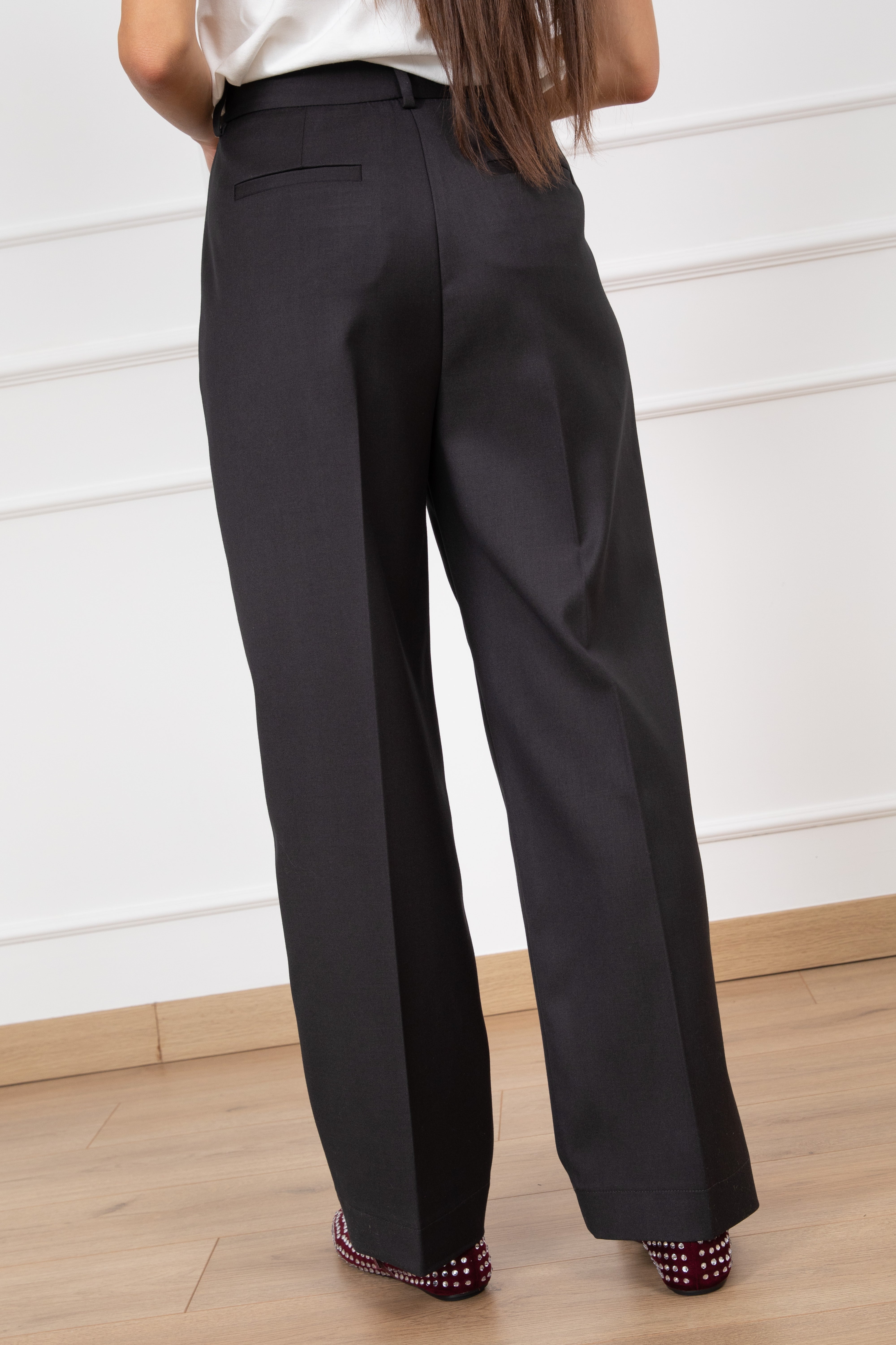 Pantalone maschile in calda viscosa con pinces ViCOLO