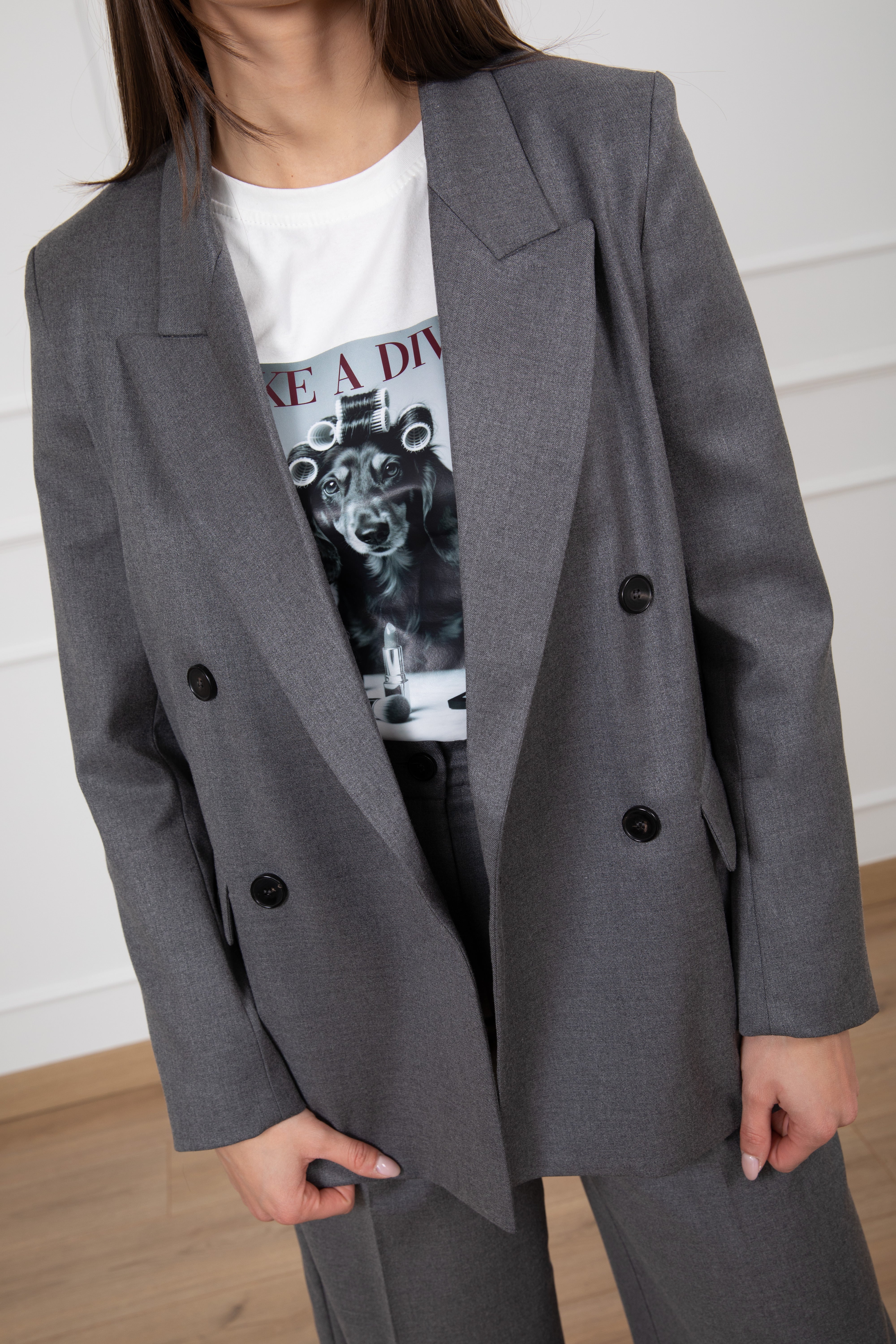 Giacca 4 bottoni in calda viscosa ViCOLO