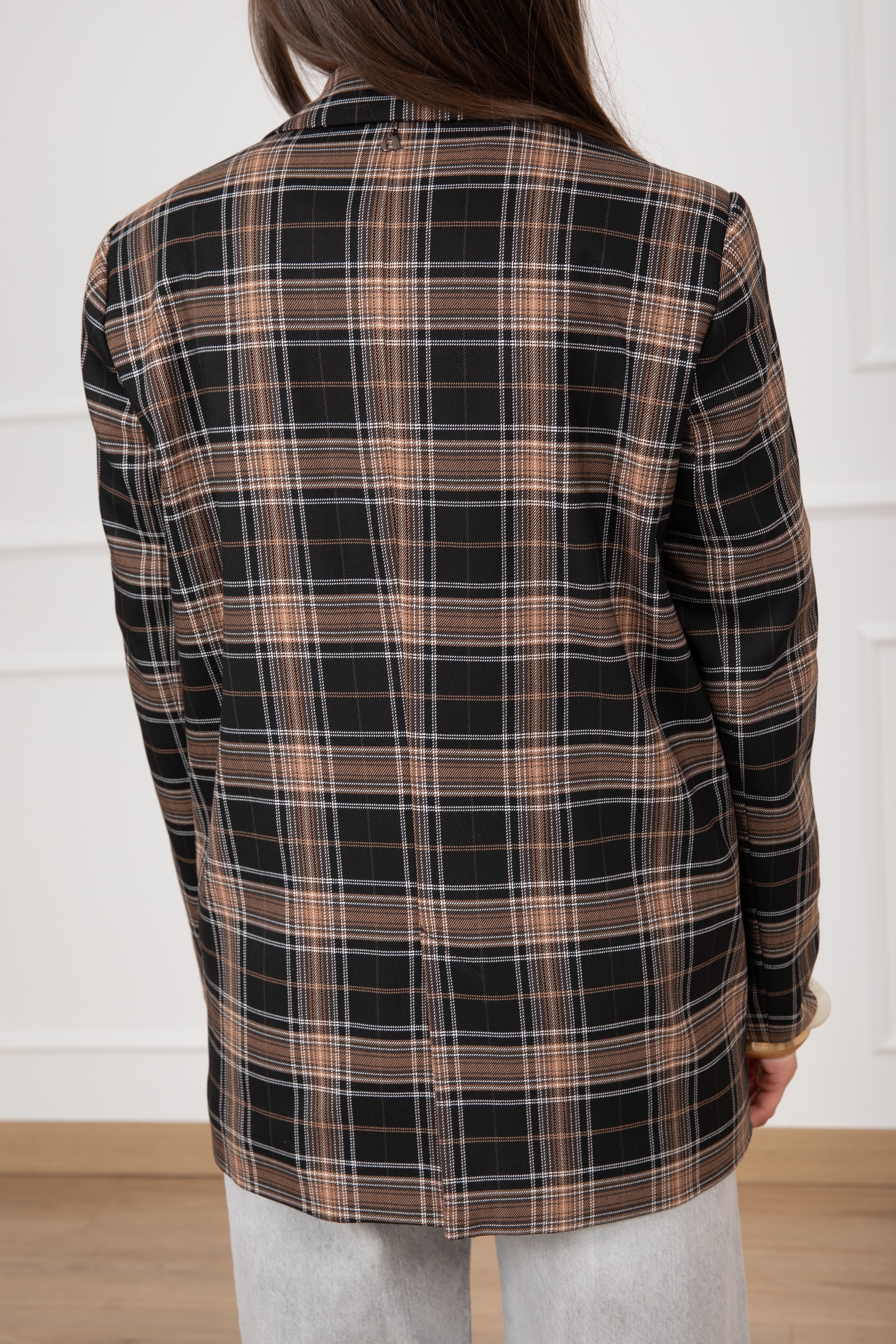 Giacca check 4 bottoni Dixie