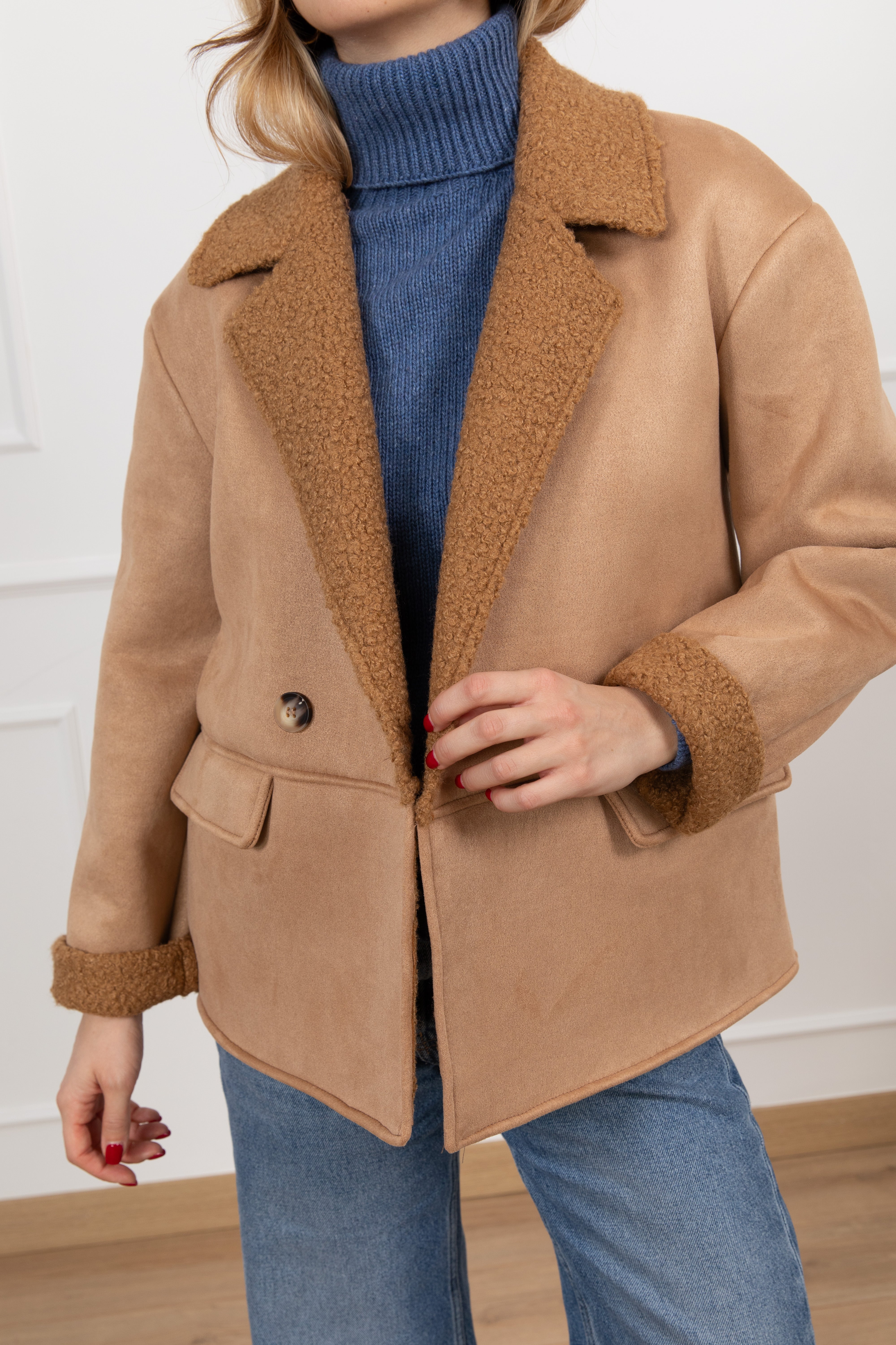 Giaccone in eco-montone Tensione IN