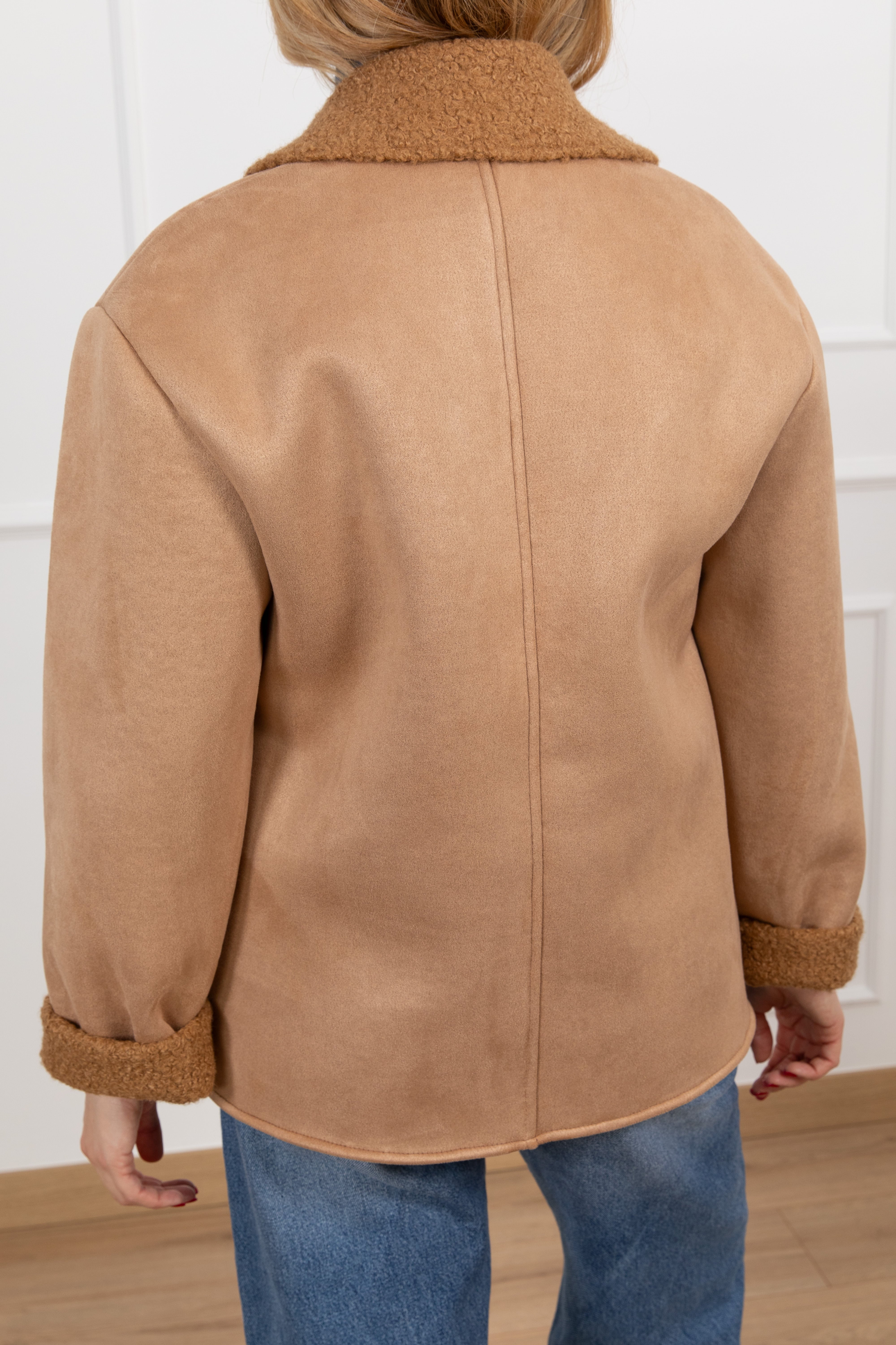 Giaccone in eco-montone Tensione IN