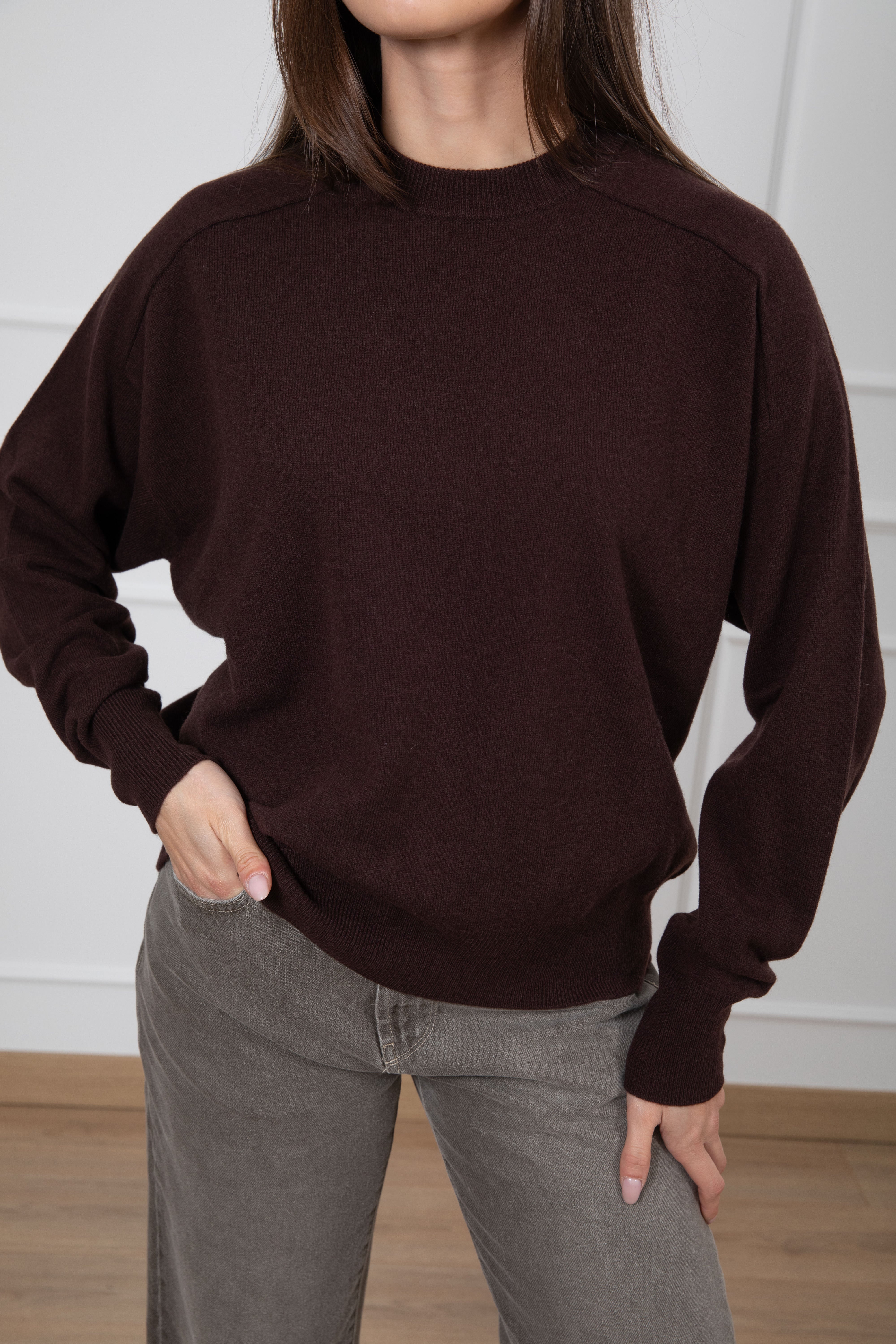 Pull girocollo 100% lana Tensione IN