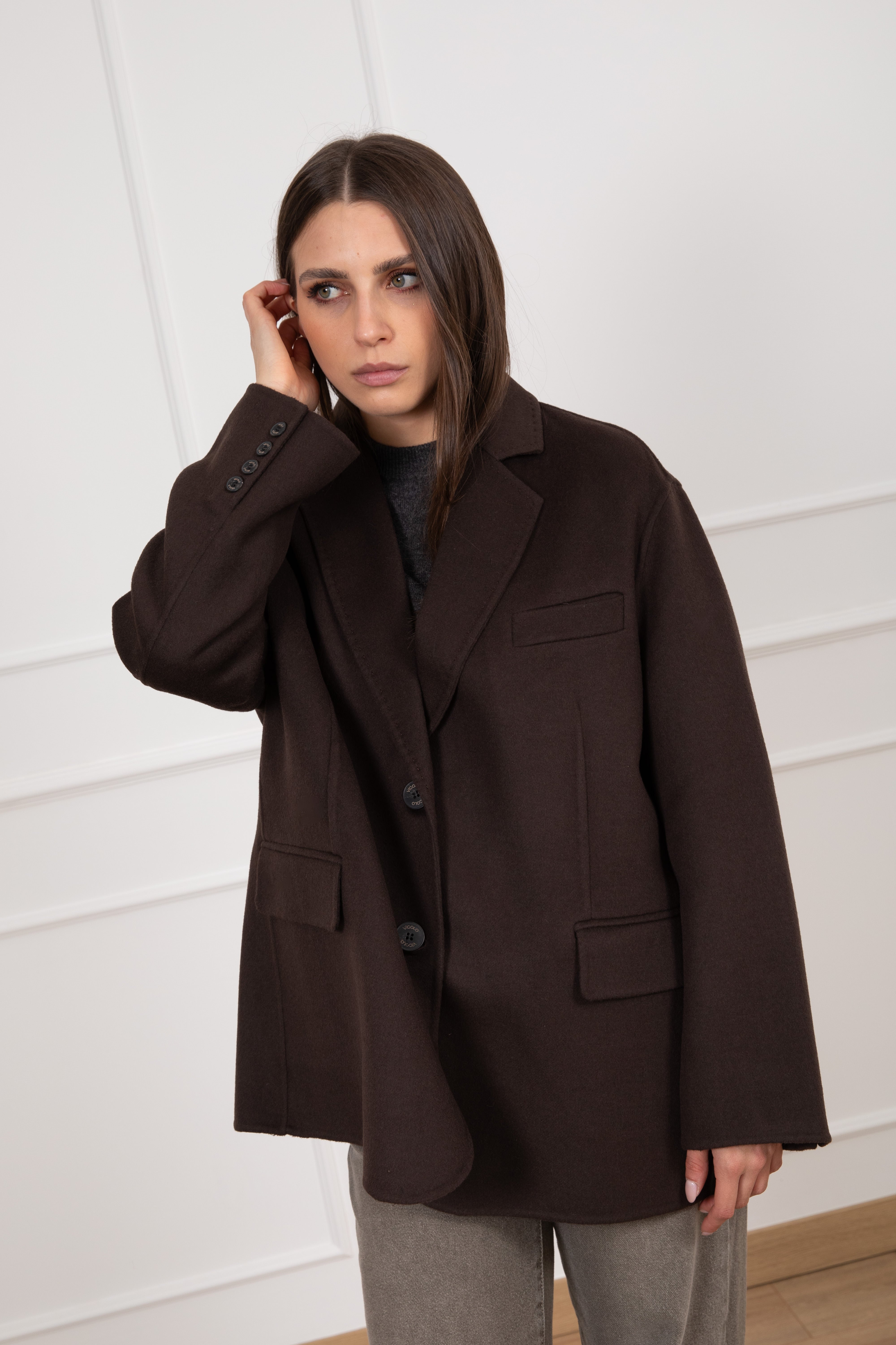 Giacca-cappotto handmade ViCOLO