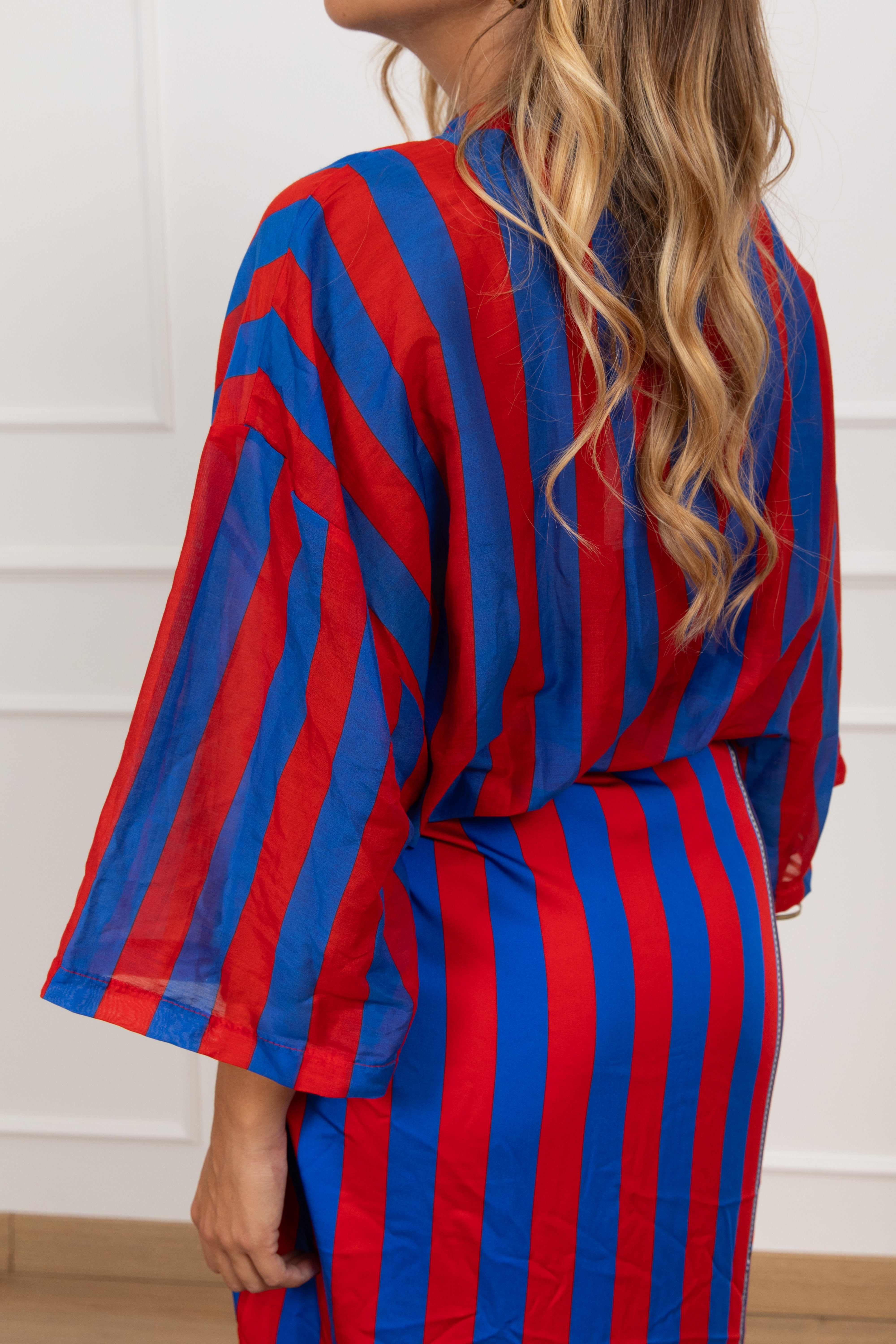 Camicia riga rossa Tensione IN