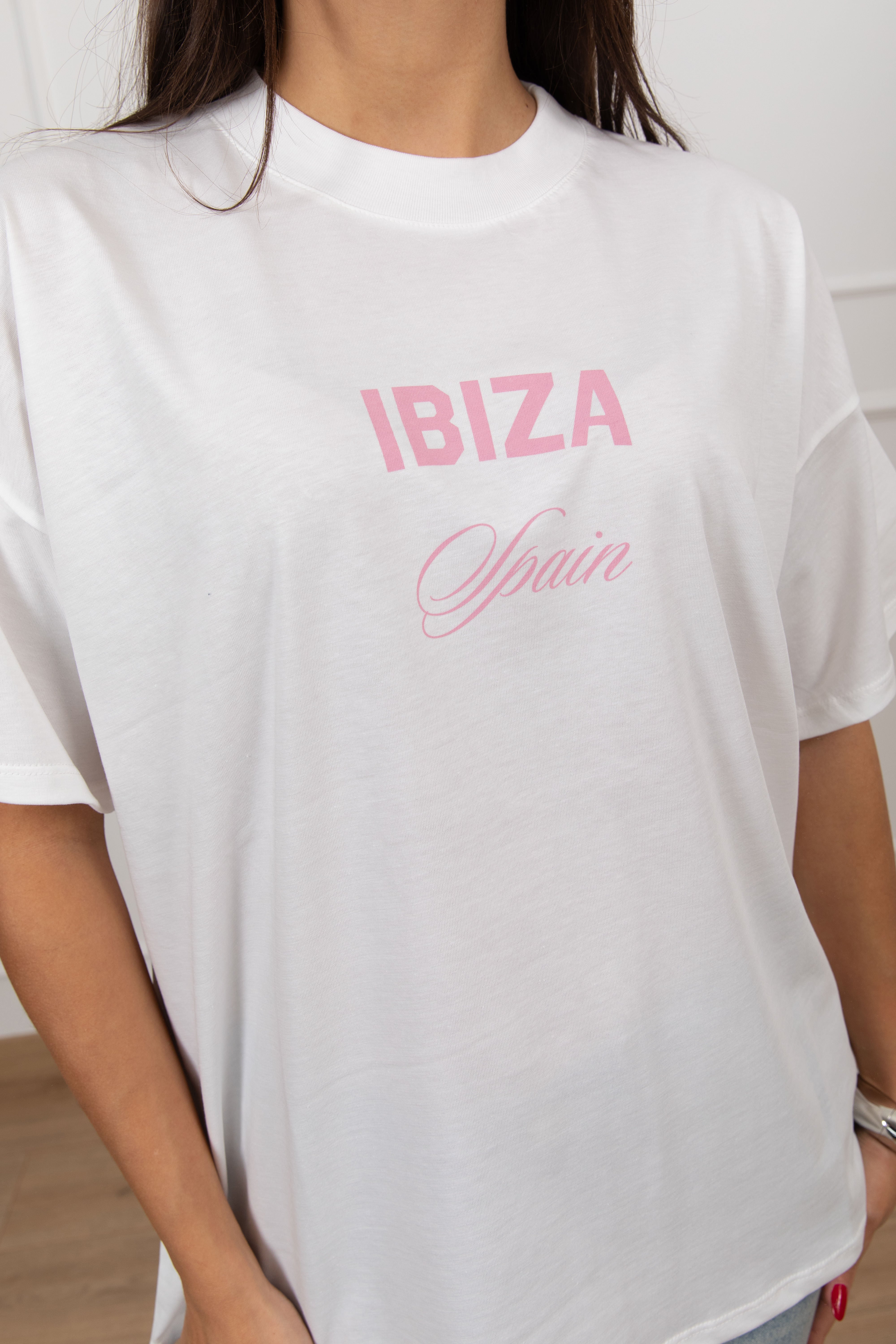 T-shirt over-size "Ibiza" ViCOLO