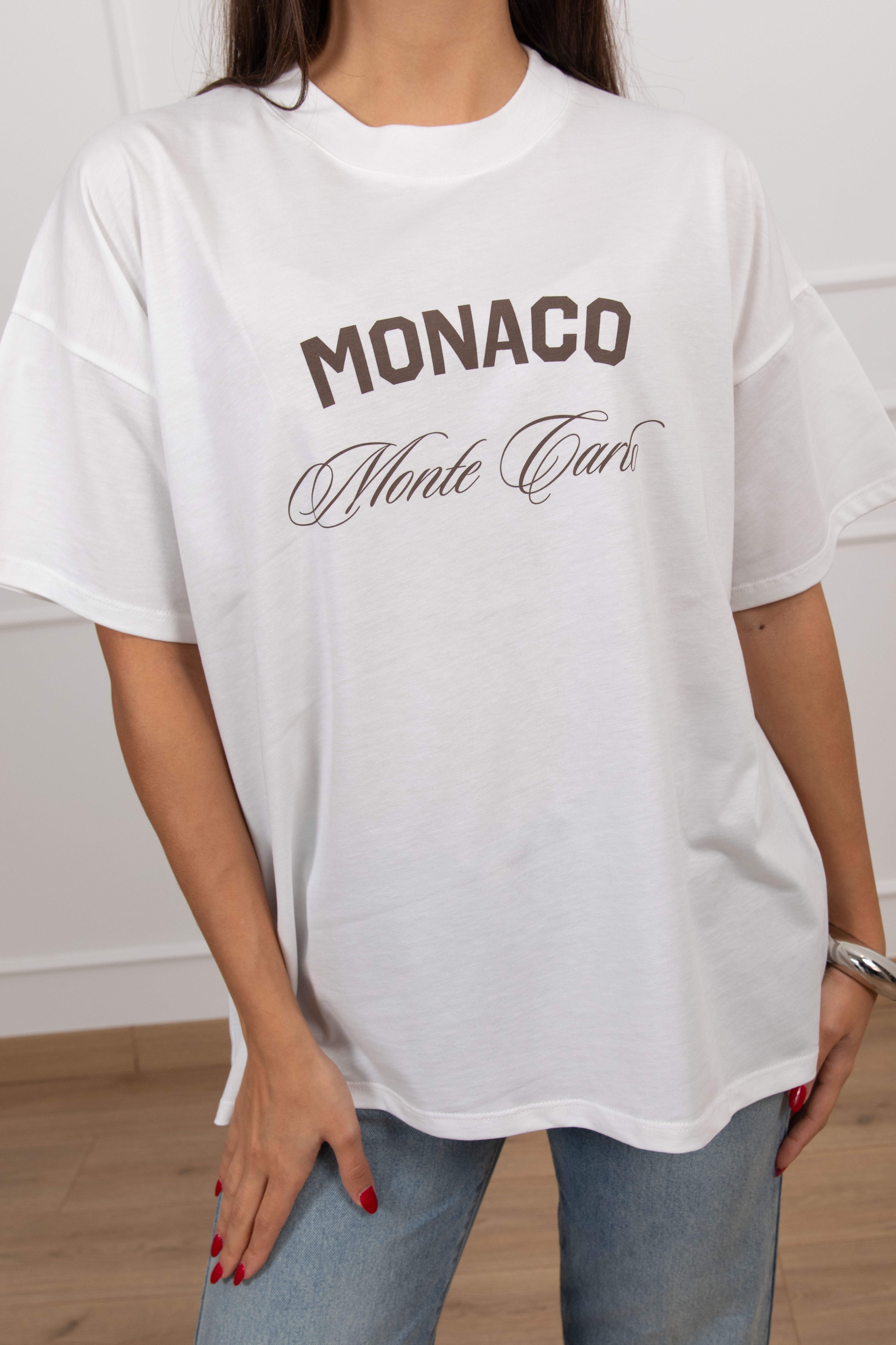 T-shirt over-size "Monaco" ViCOLO