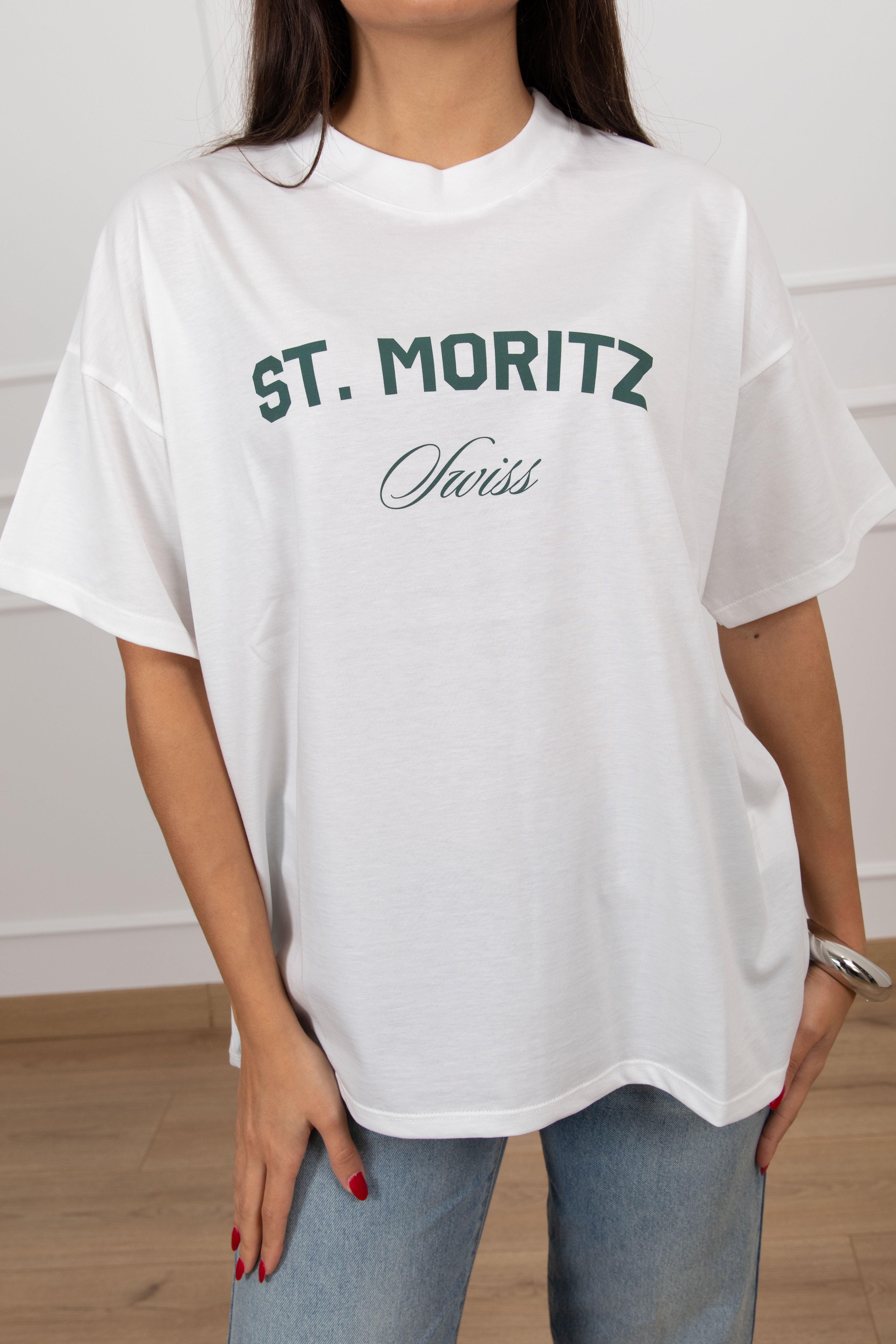 T-shirt over-size "St. Moritz" ViCOLO