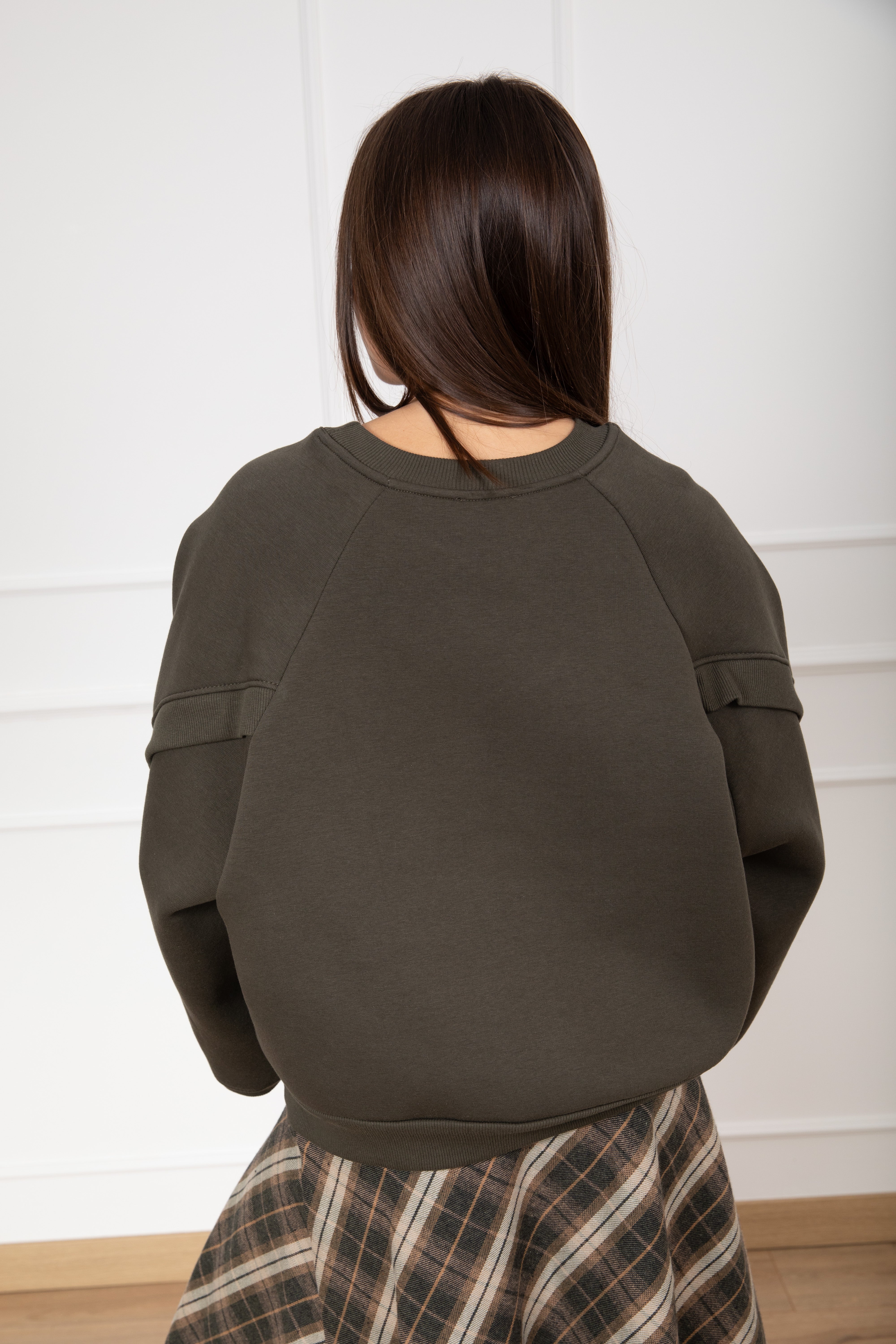 Felpa con manica svasata Dixie