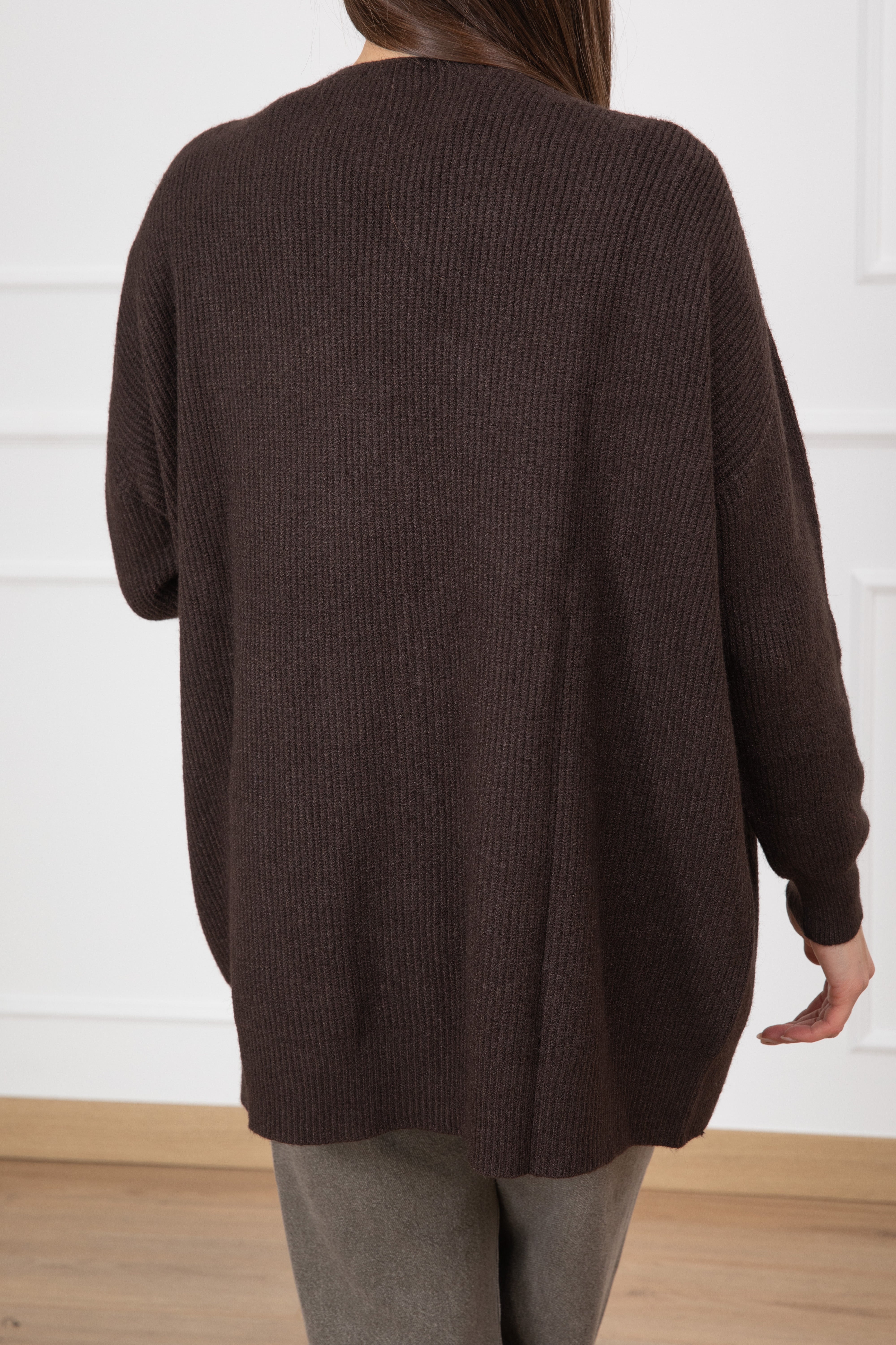 Maxi-cardigan con bottoni Susy Mix
