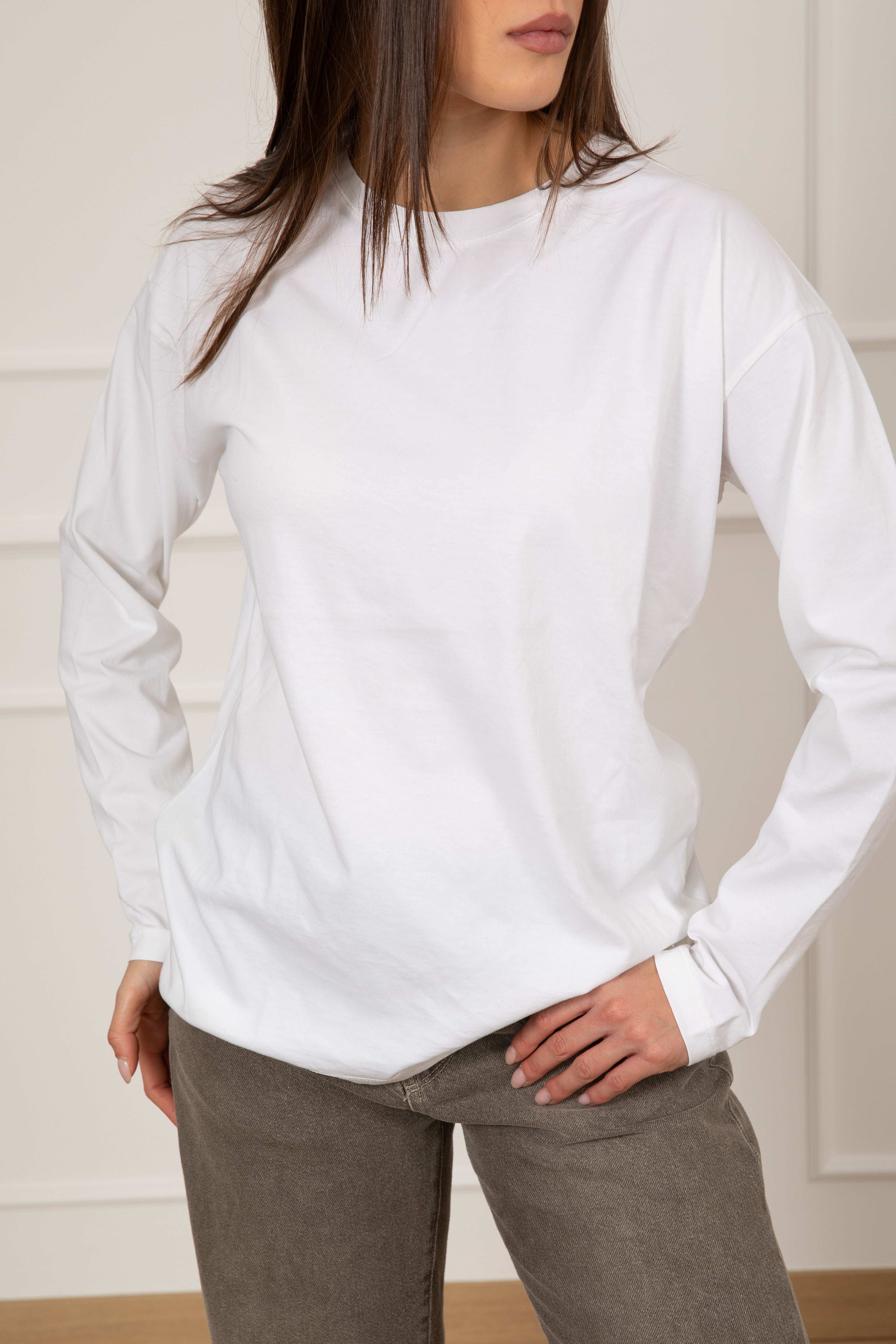 T-shirt basic manica lunga Tensione IN