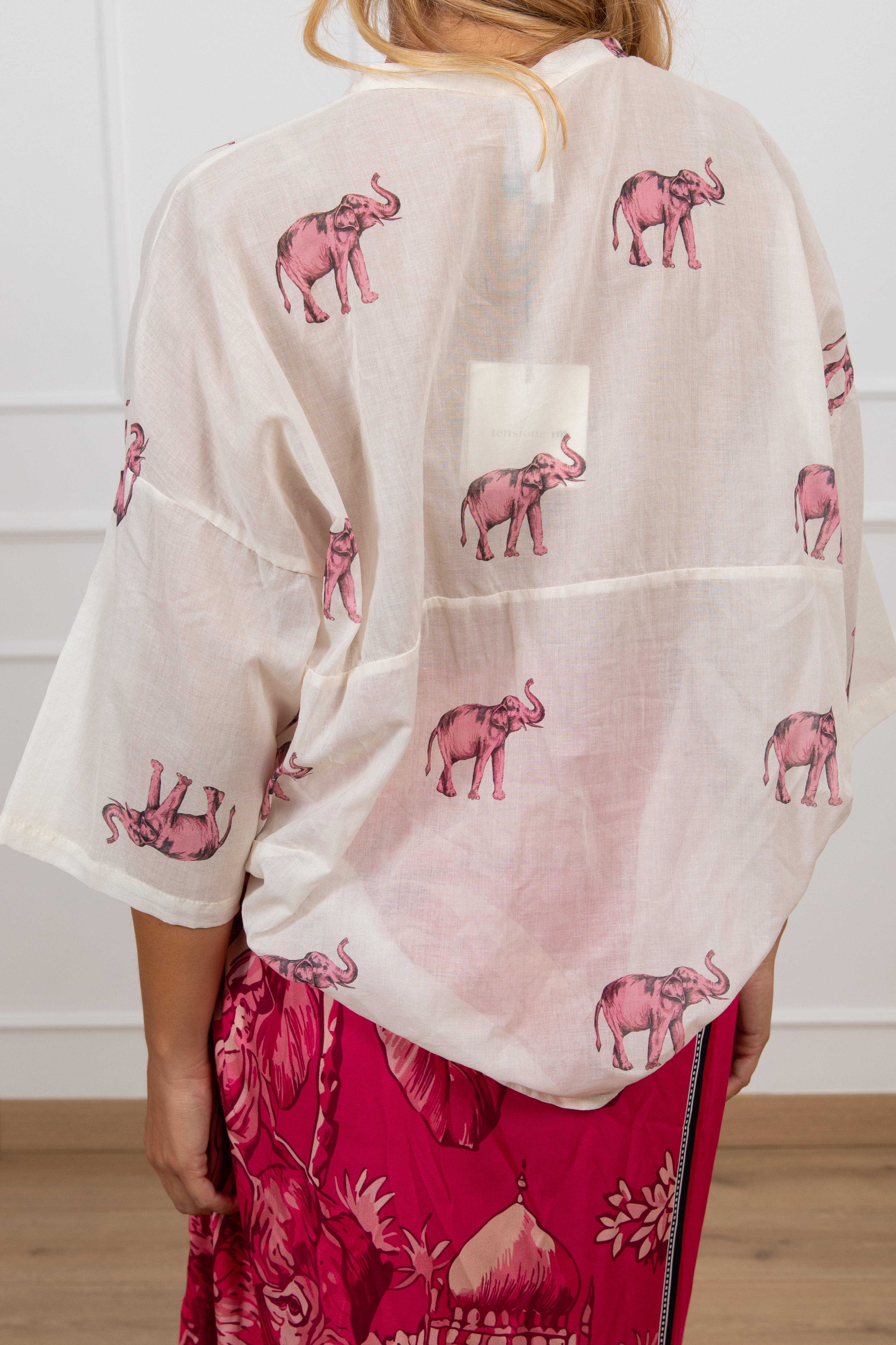 Camicia fantasia elefante Tensione IN