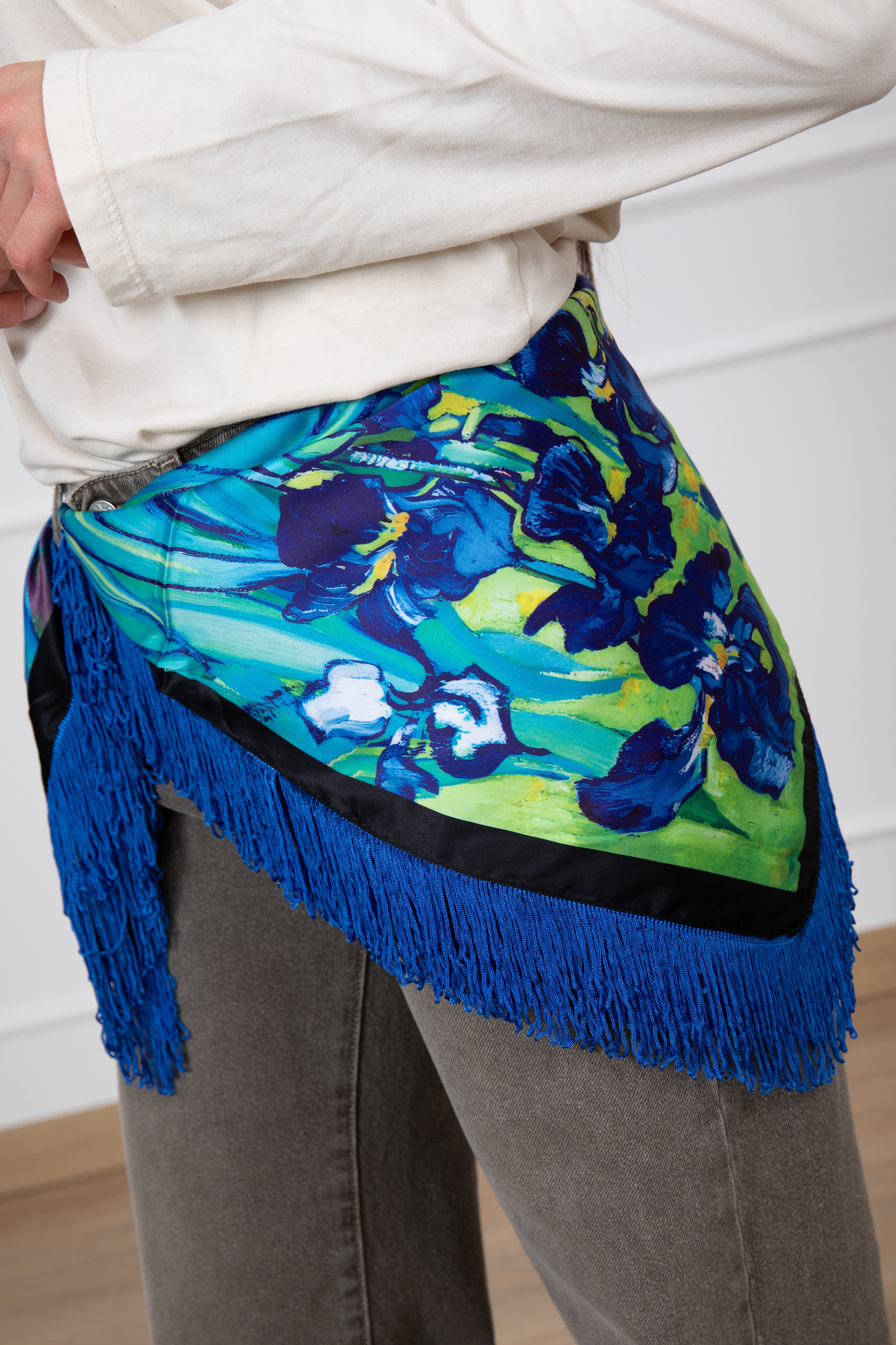 Foulard con frange Susy Mix