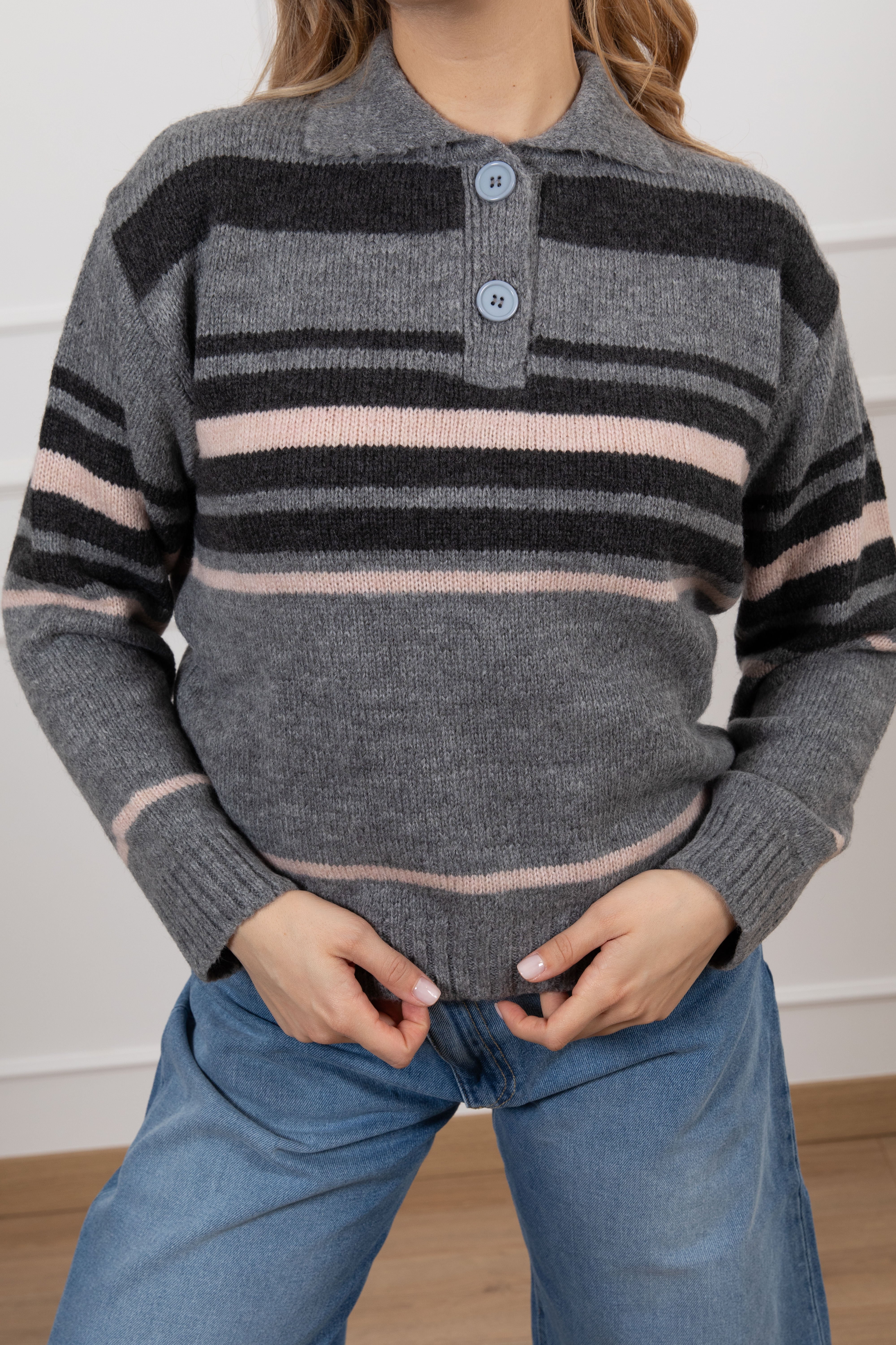 Polo a righe alternate Tensione IN