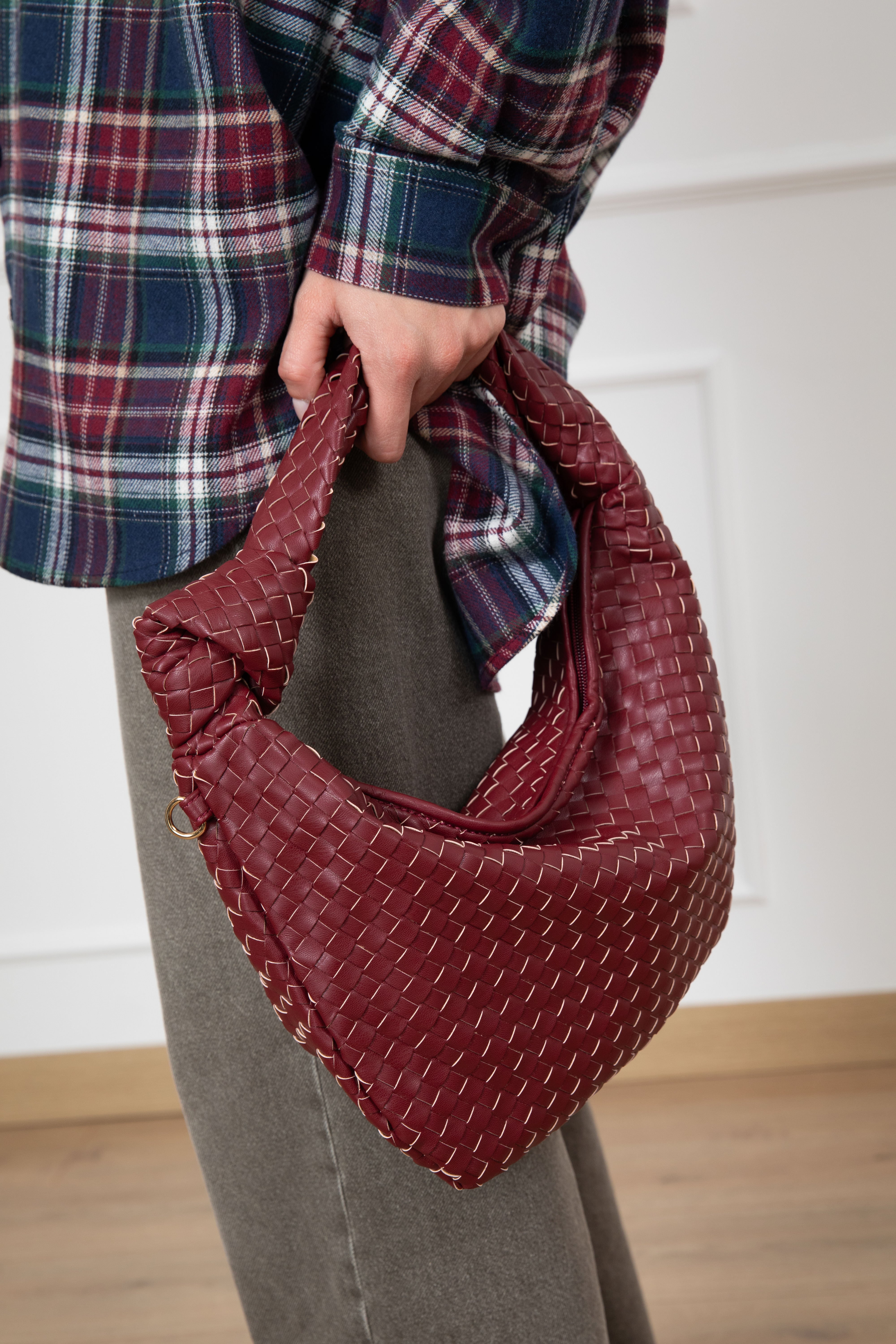 Borsa intreccio con nodo