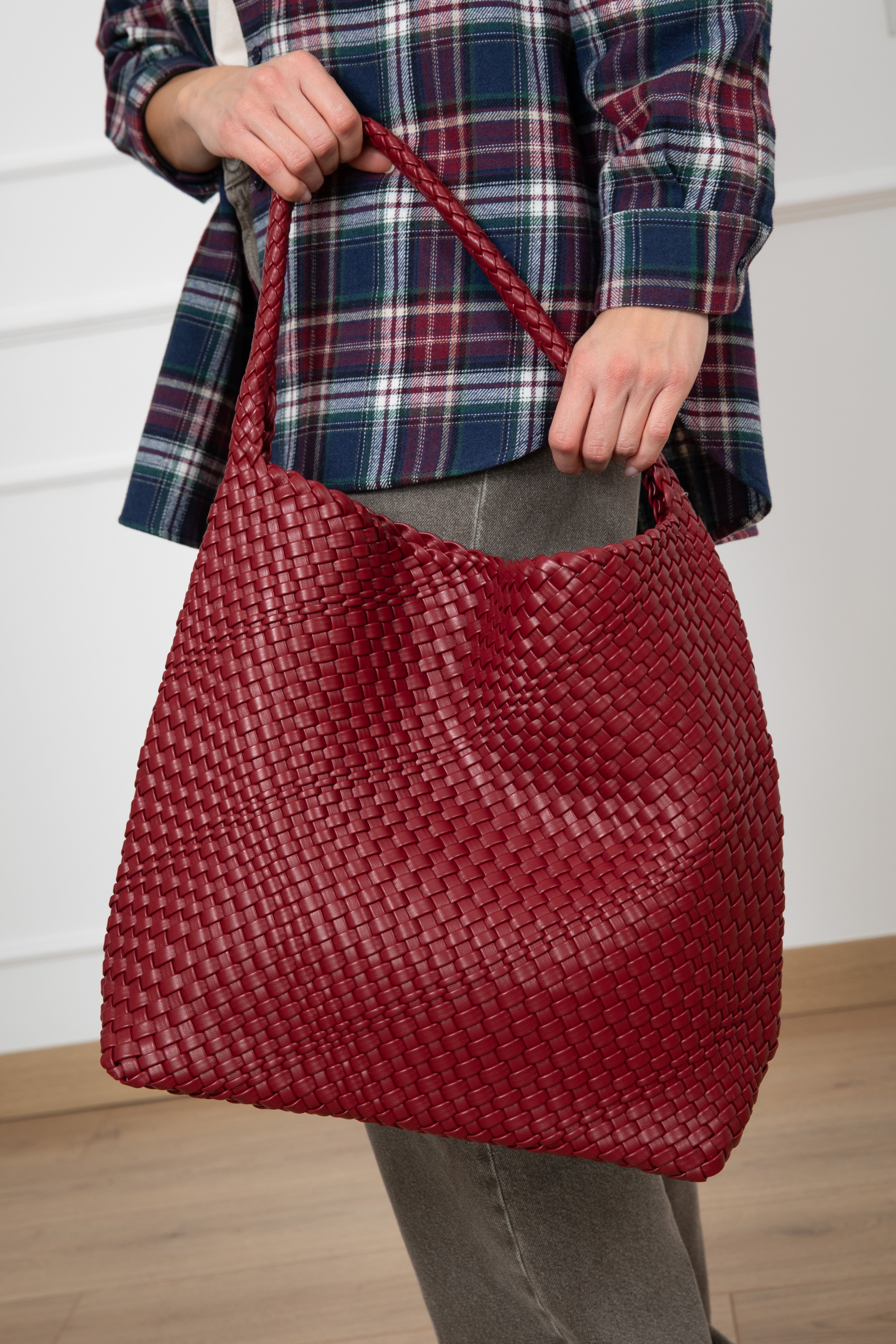 Totebag con intreccio