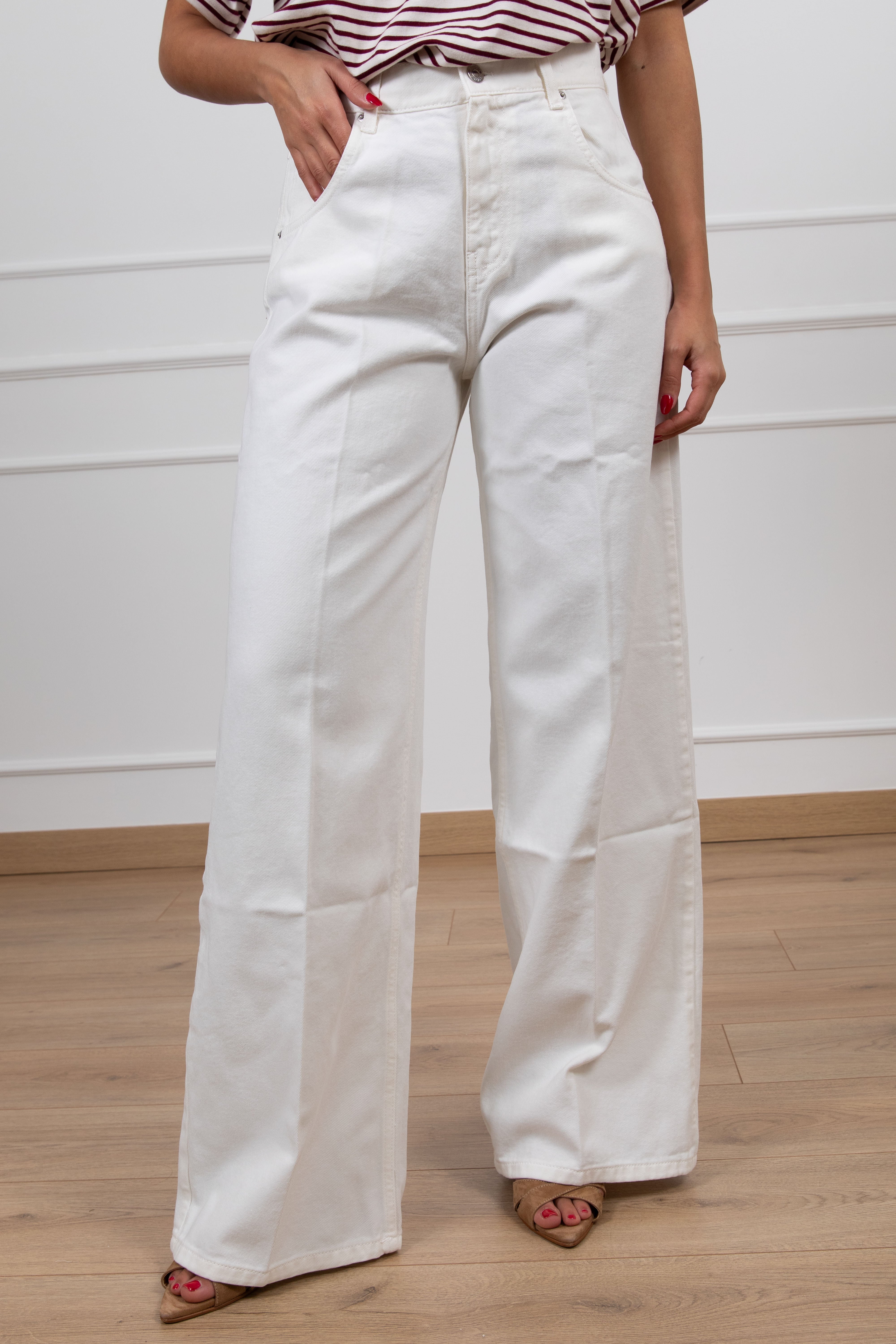 Jeans Mia color baggy-fit ViCOLO