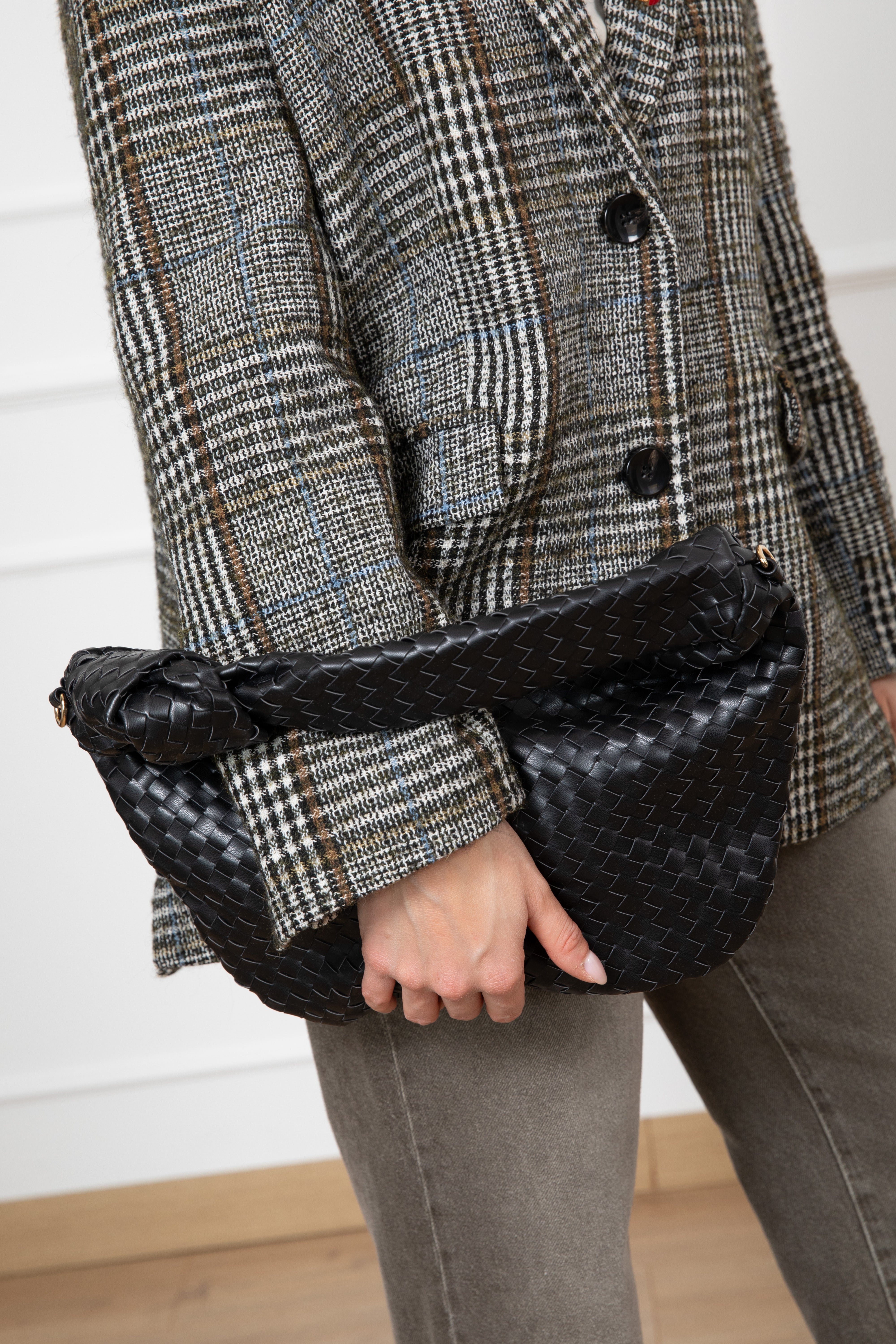 Borsa intreccio con nodo