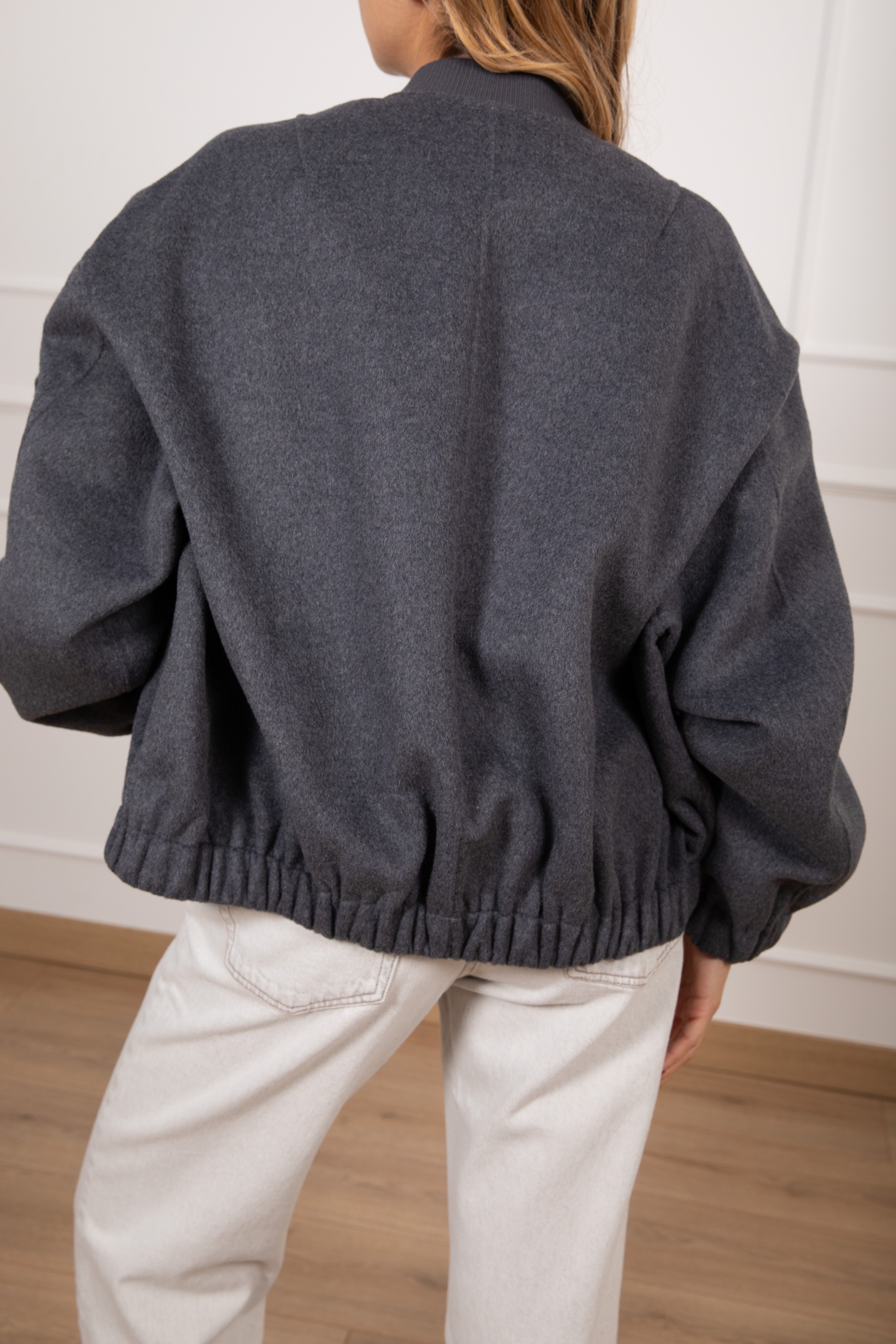 Bomber handmade in lana ViCOLO