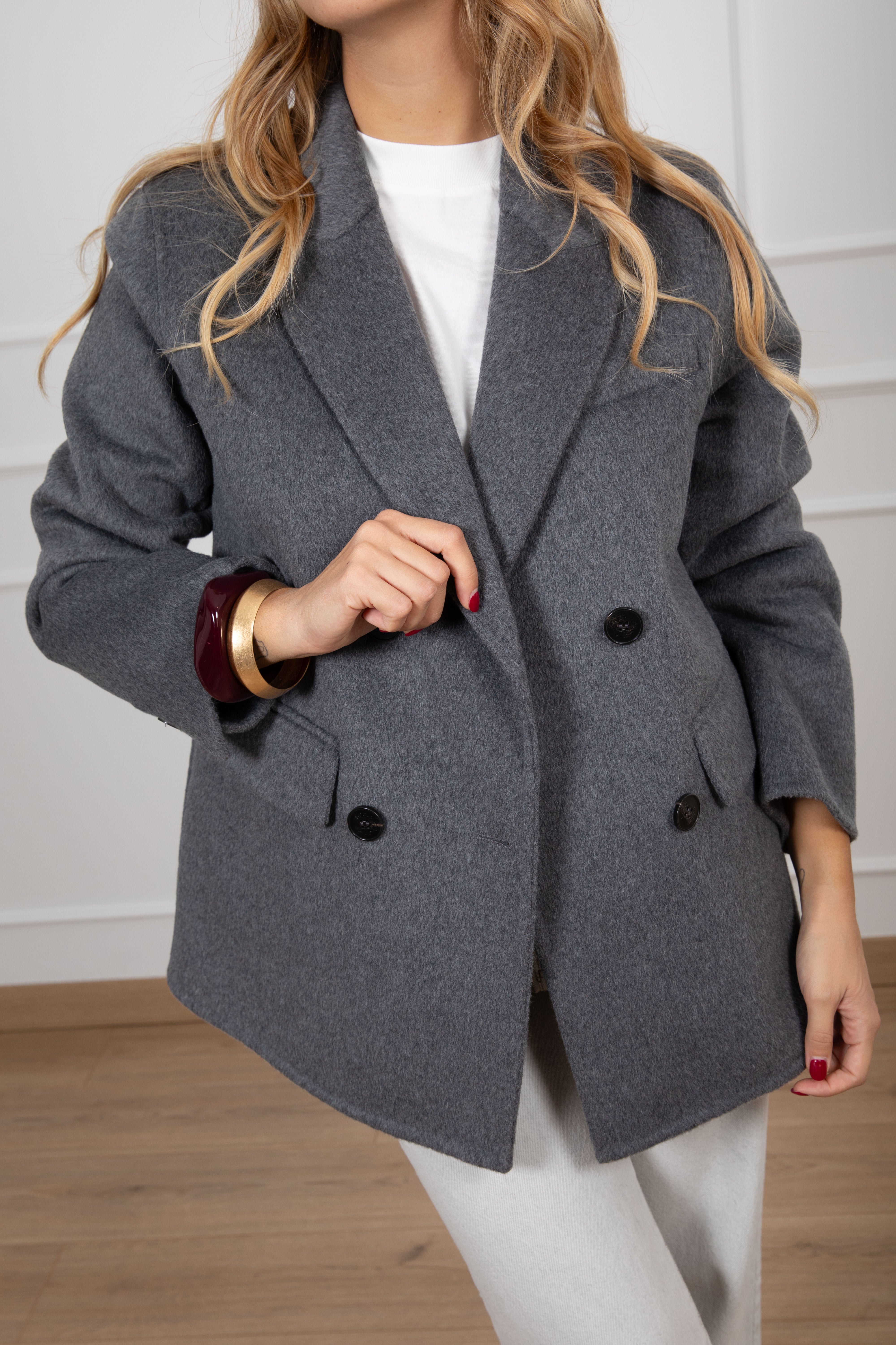 Cappotto handmade 4 bottoni ViCOLO