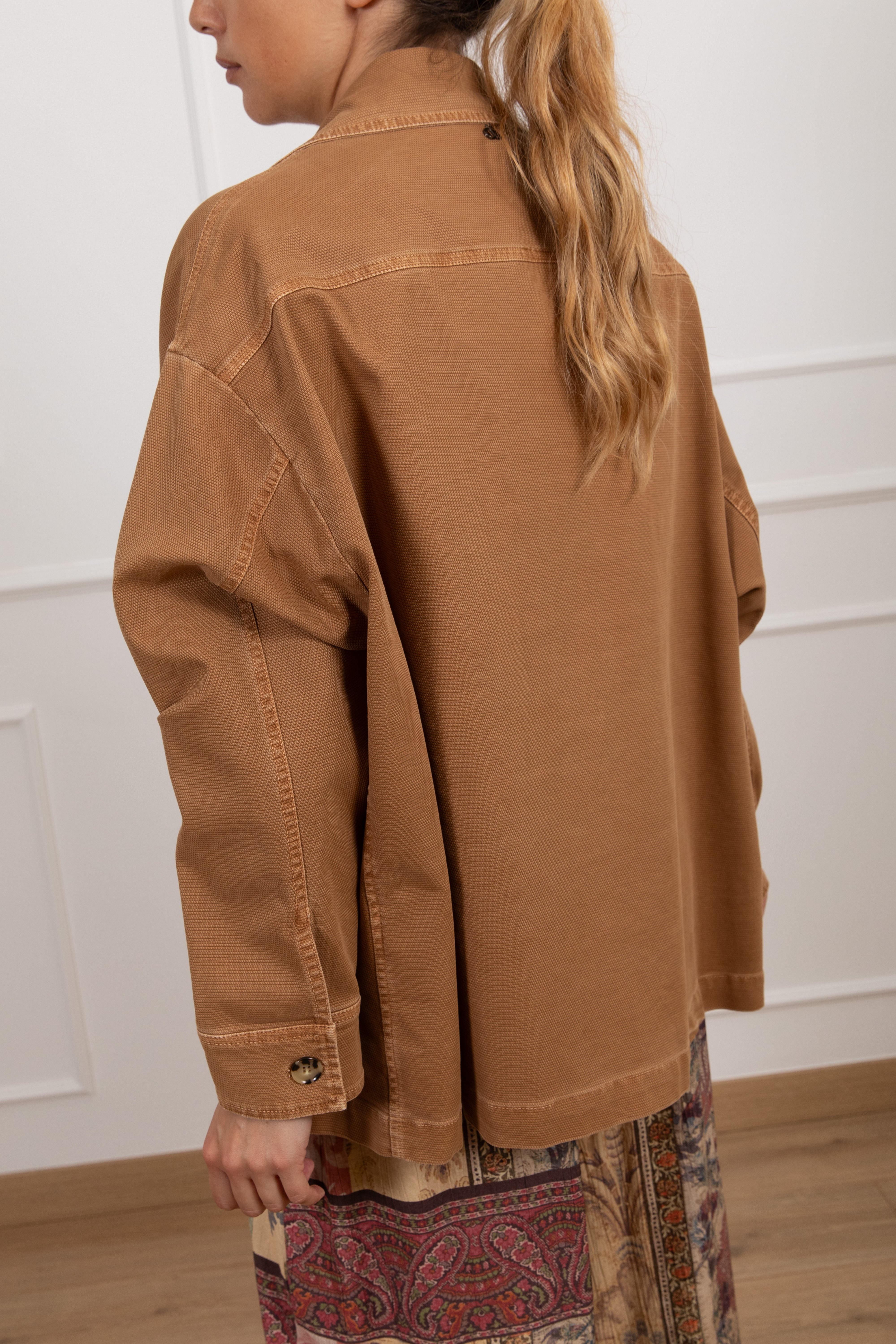 Giacca camicia con spille Dixie