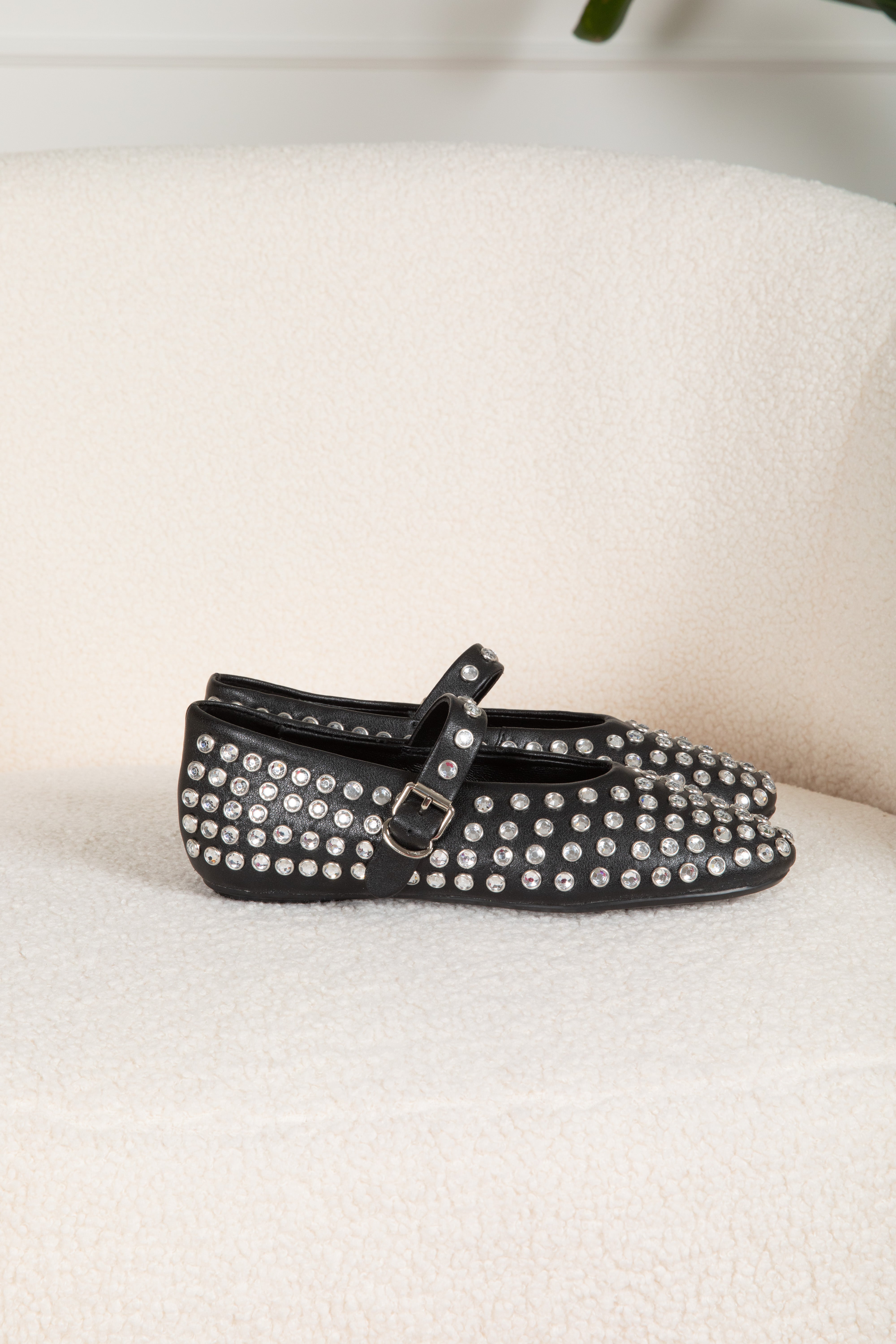 Ballerina con borchie strass Ovyé