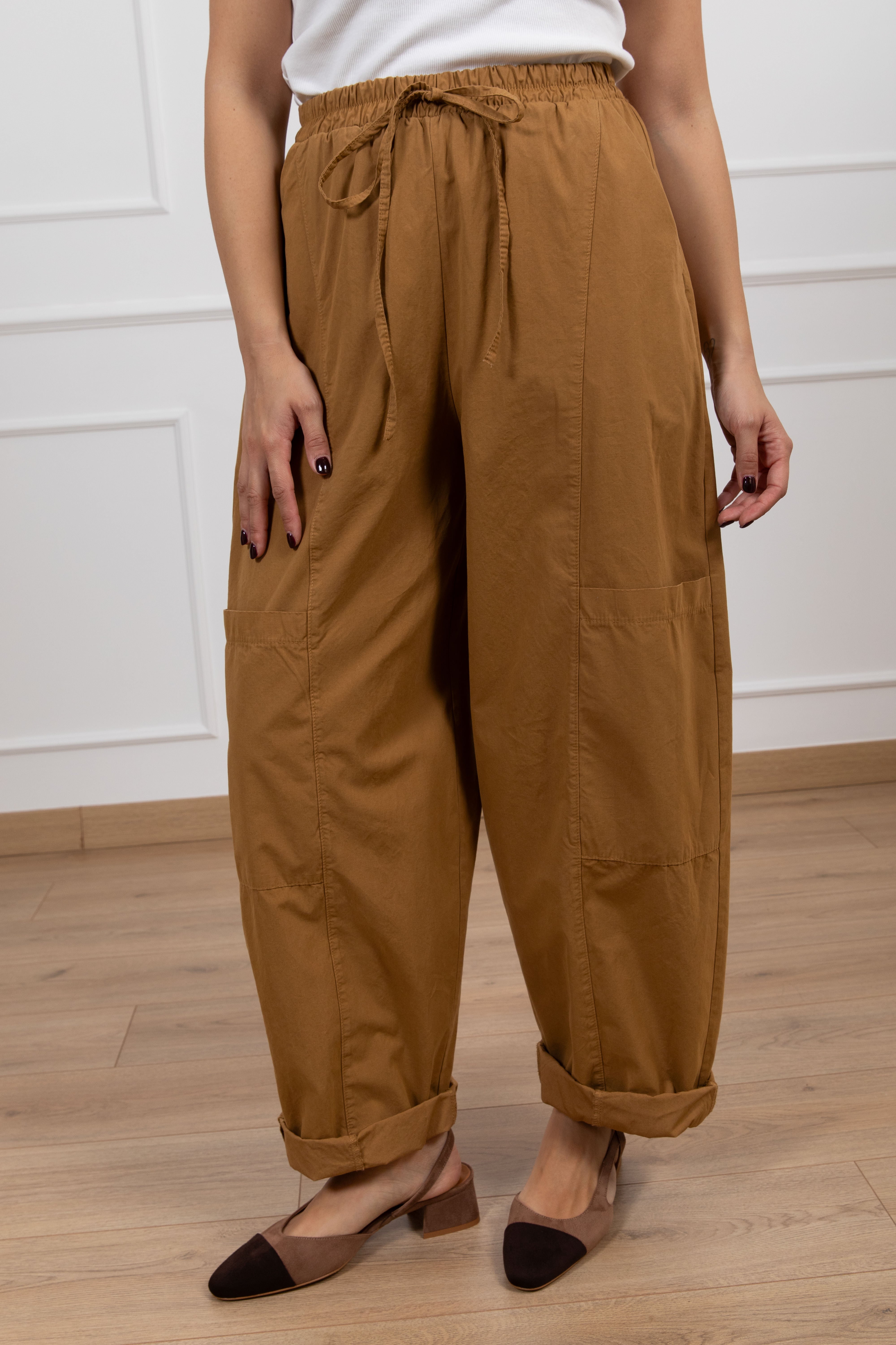Pantalone cargo con elastico Susy Mix