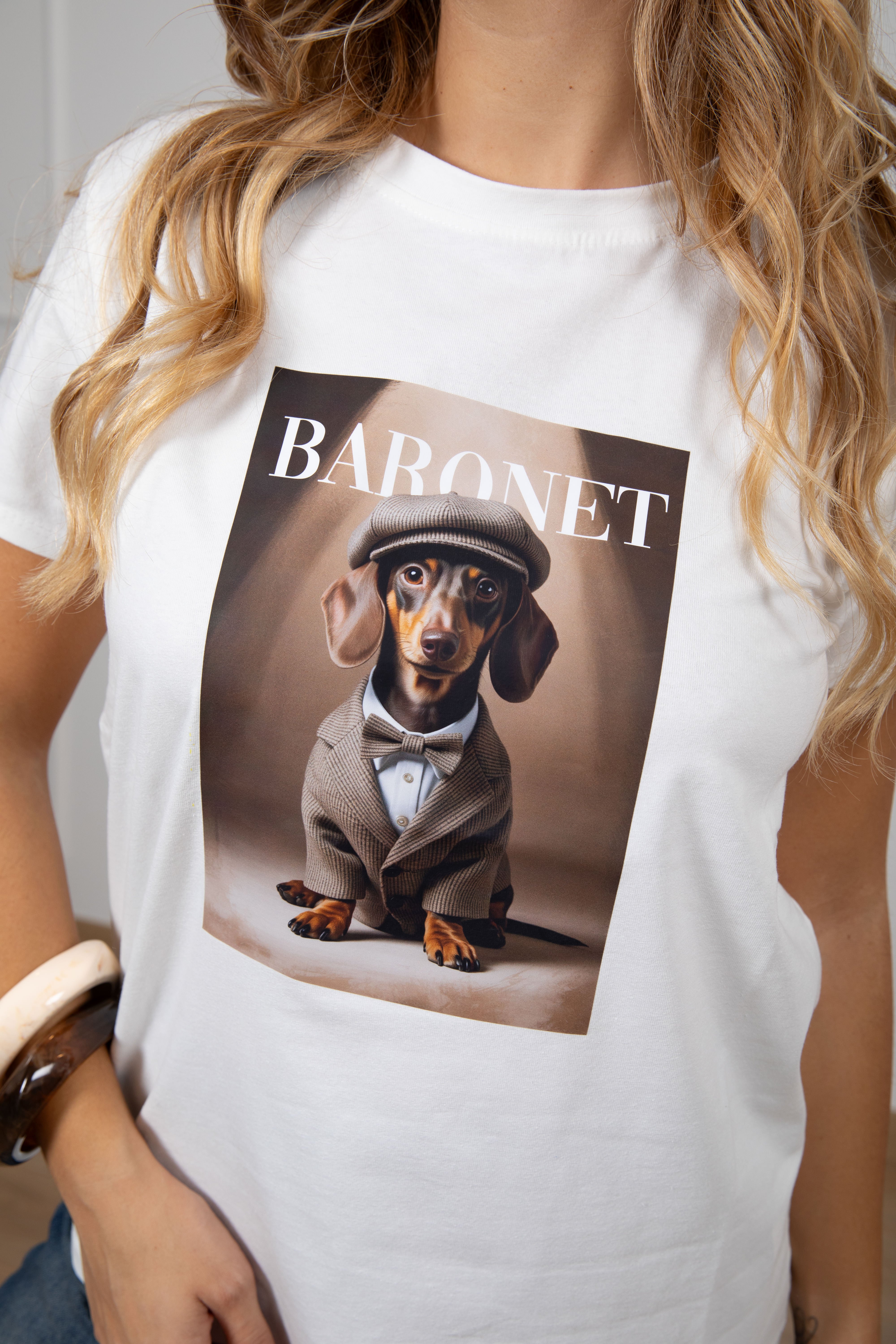 T-shirt bassotto "Baronet" ViCOLO
