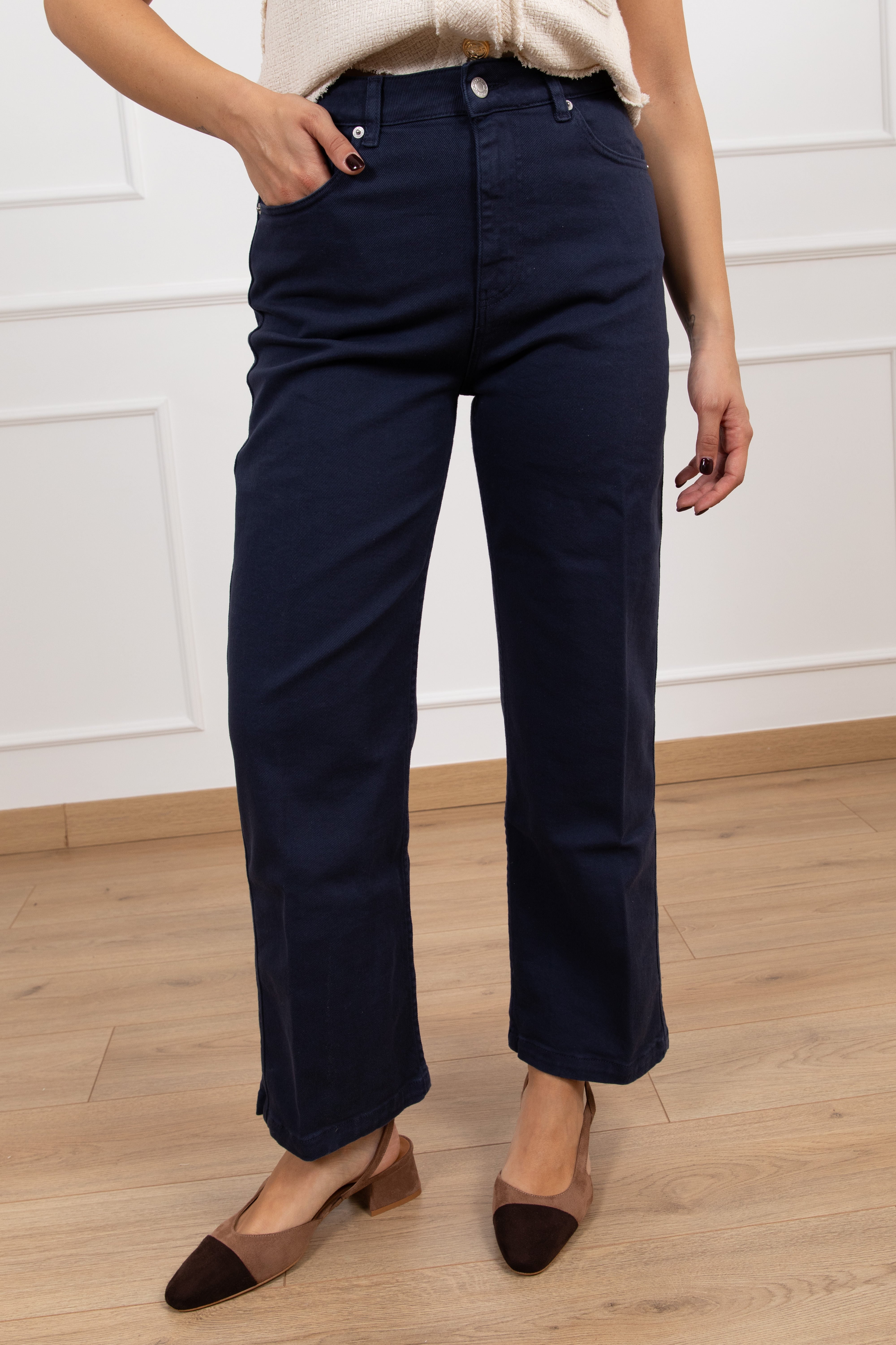 Jeans Kate color straight-fit ViCOLO