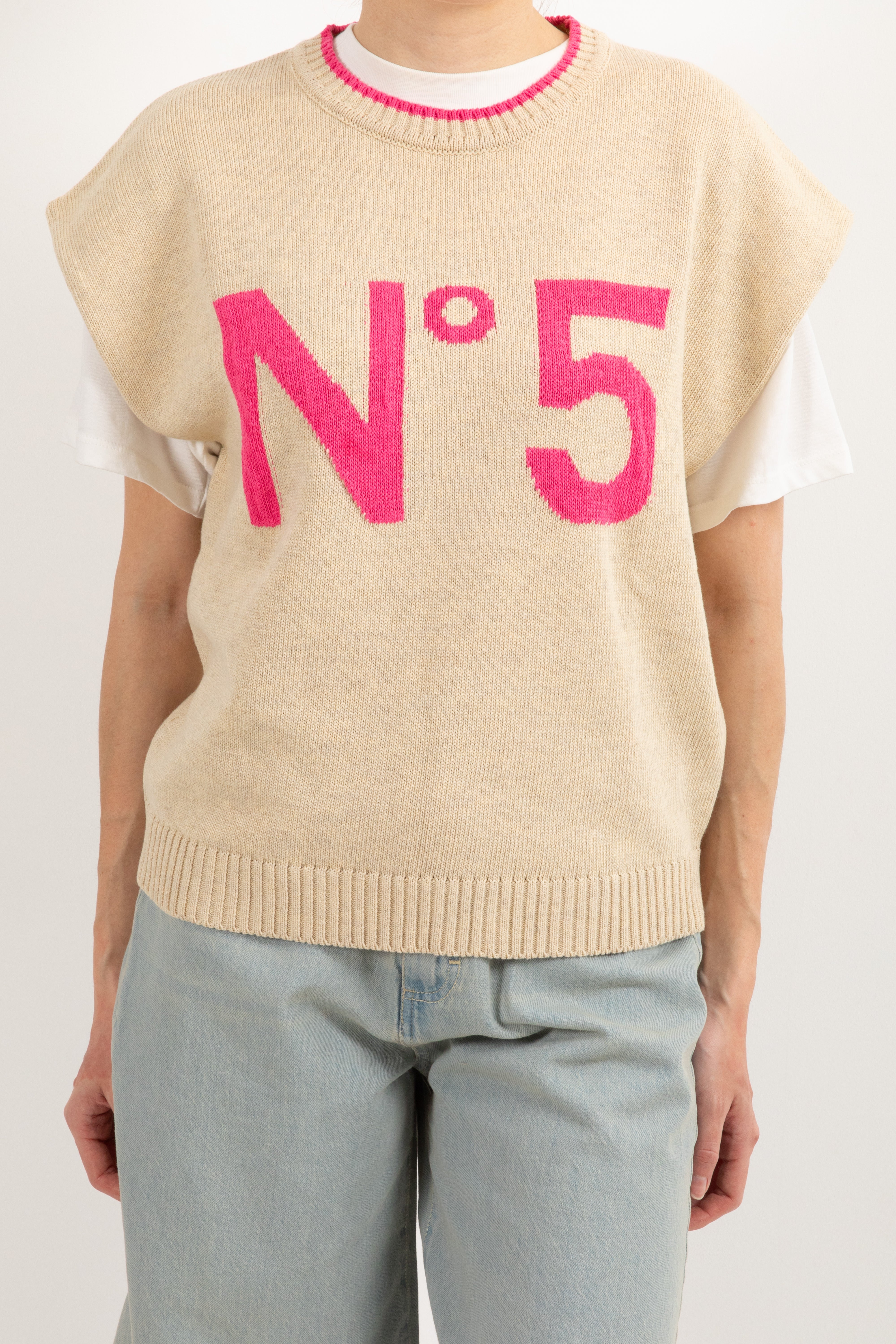 Gilet in maglia "N.5" Tensione IN