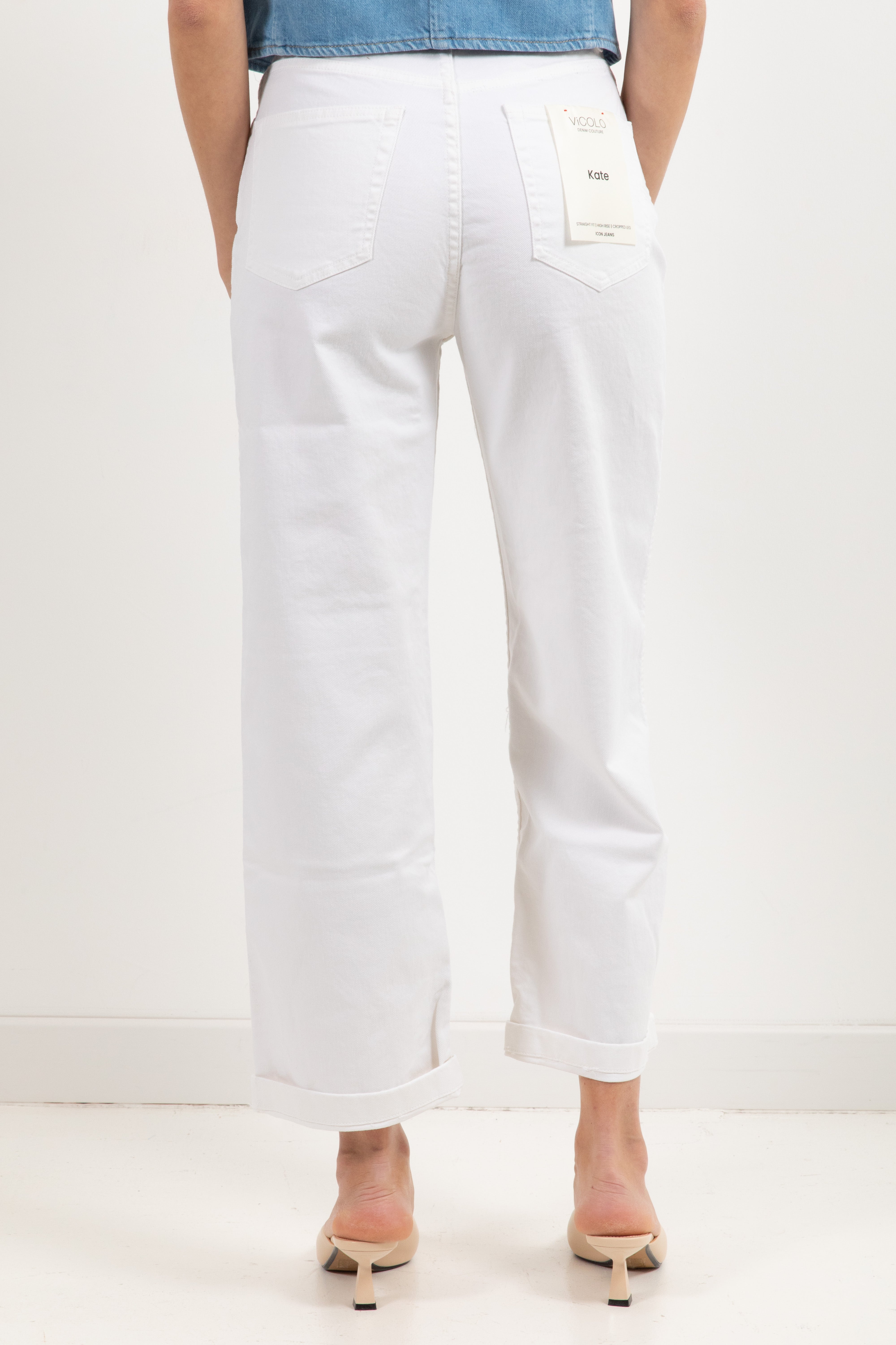 Jeans Kate bianco ViCOLO