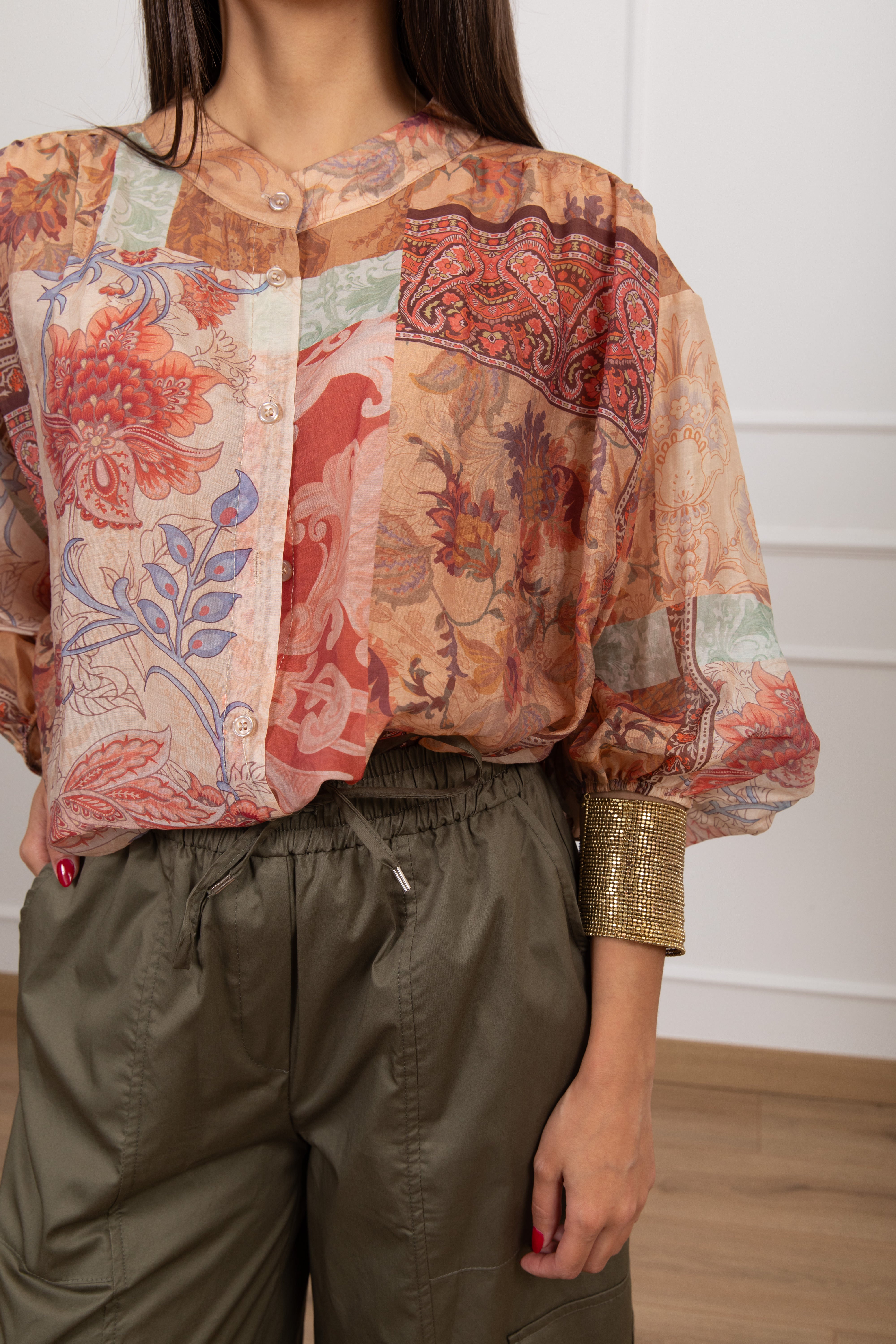 Camicia stampa bandana Susy Mix