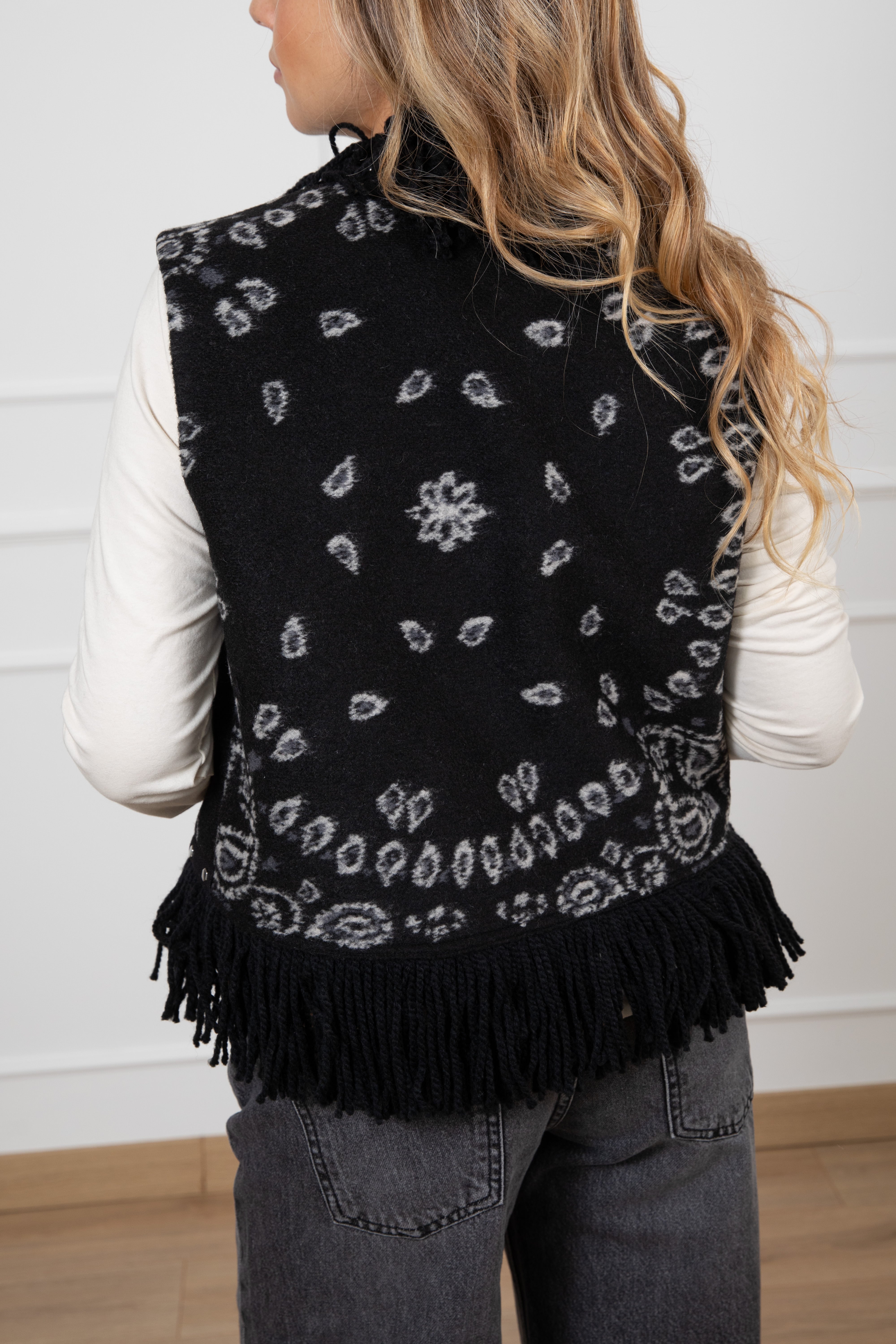 Gilet bandana in lana Tensione IN