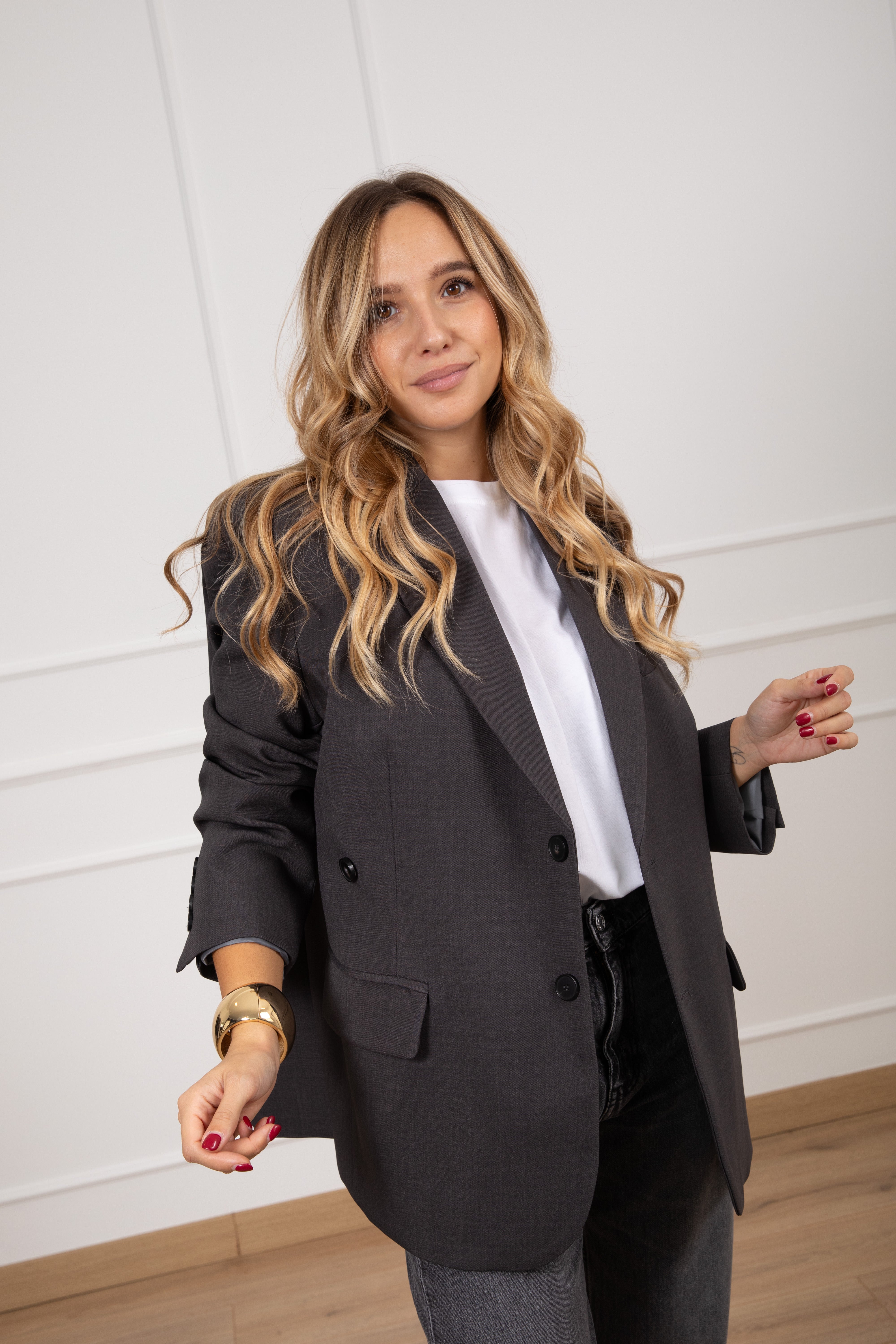 Giacca con doppia abbottonatura ViCOLO