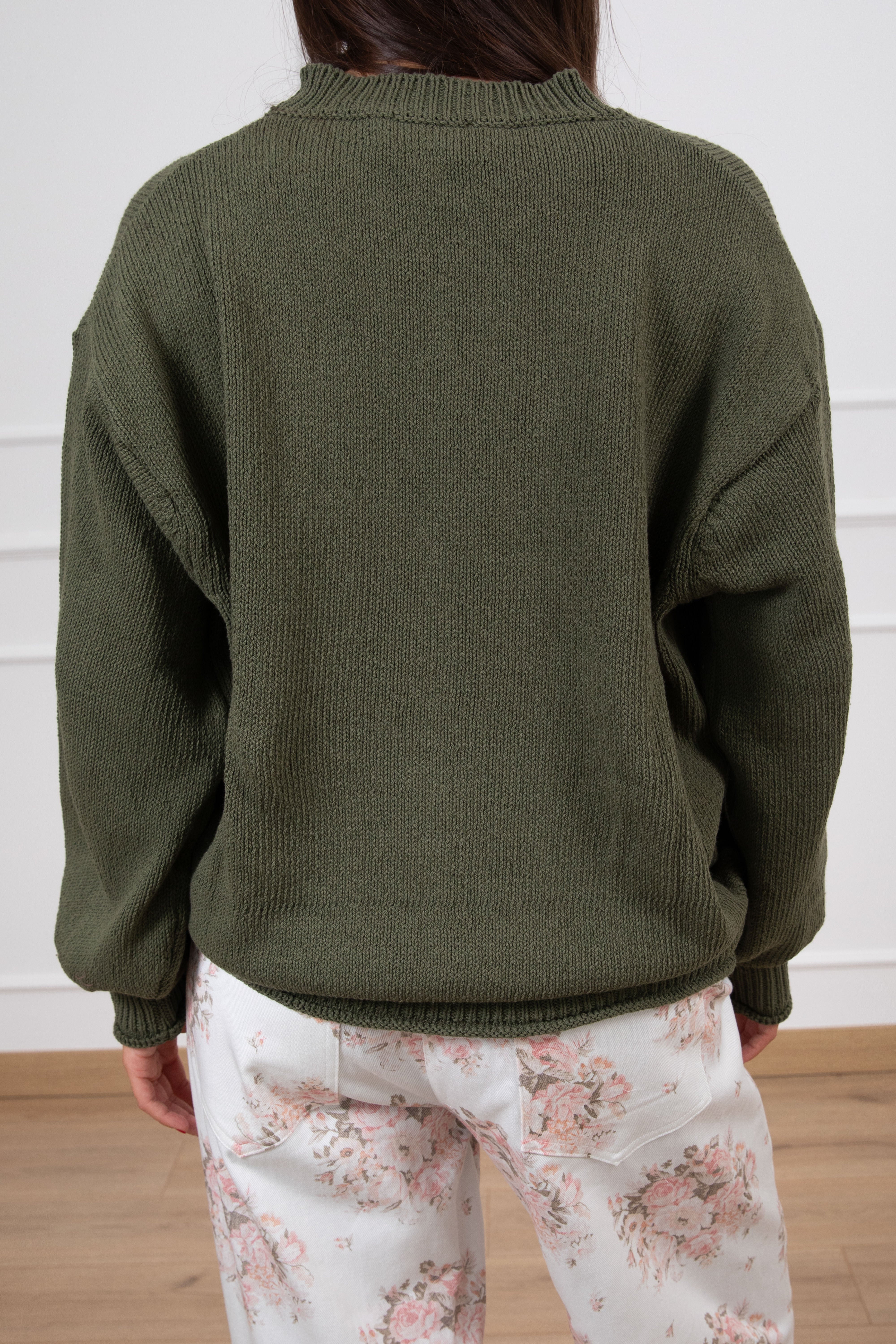 Maglia girocollo in cotone ViCOLO