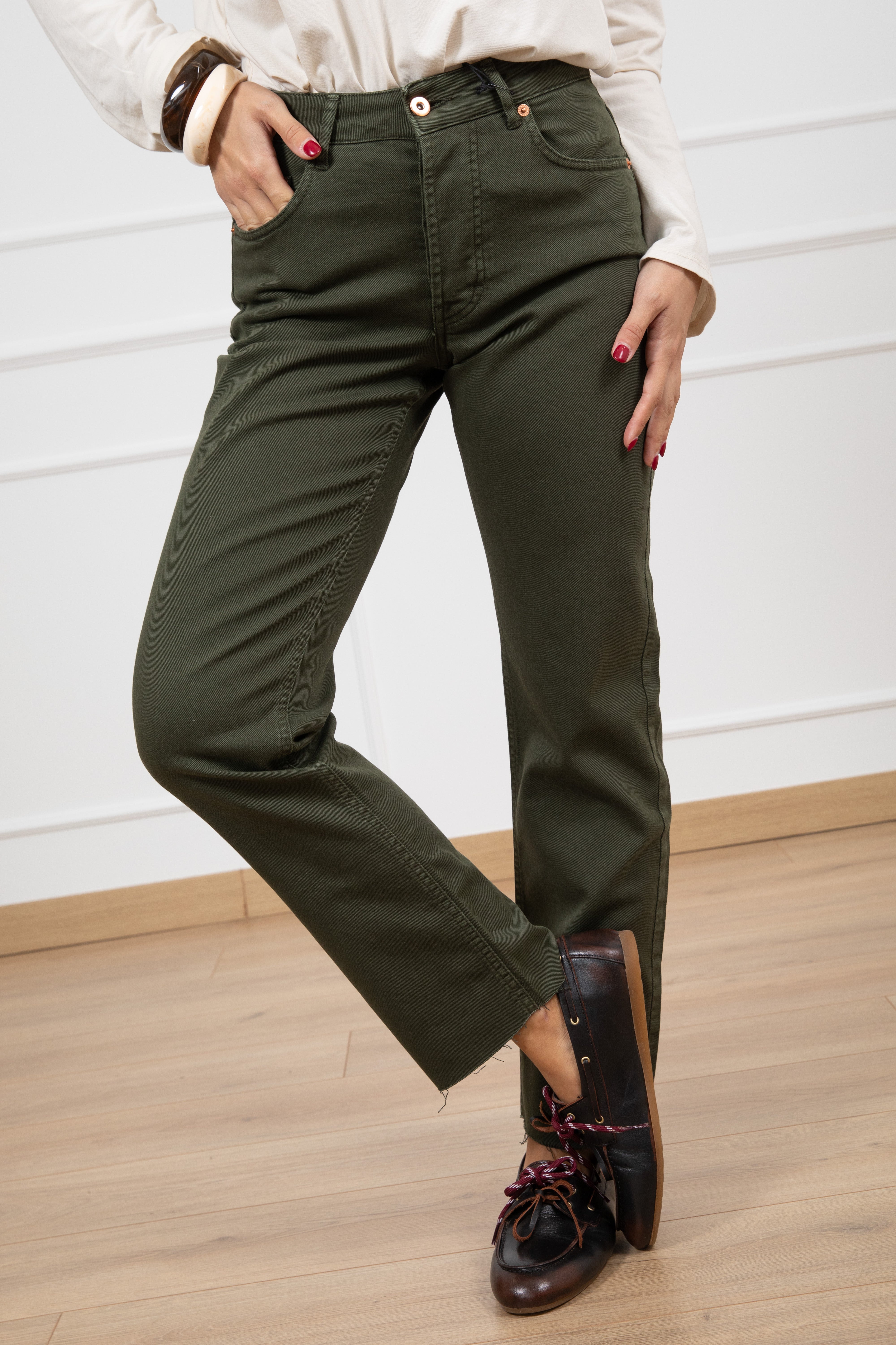 Jeans boot-cut color Tensione IN