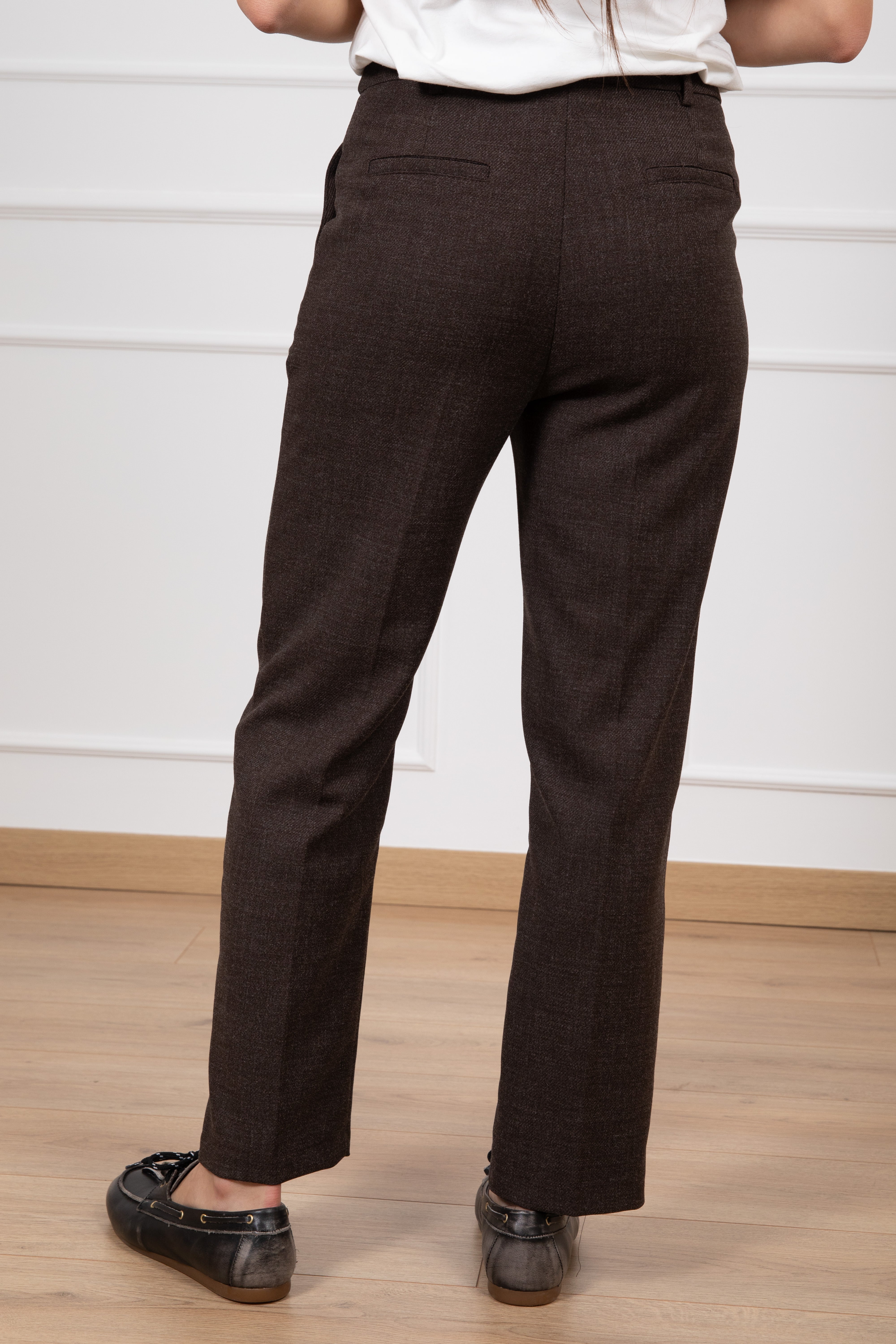 Pantalone melange a sigaretta Tensione IN