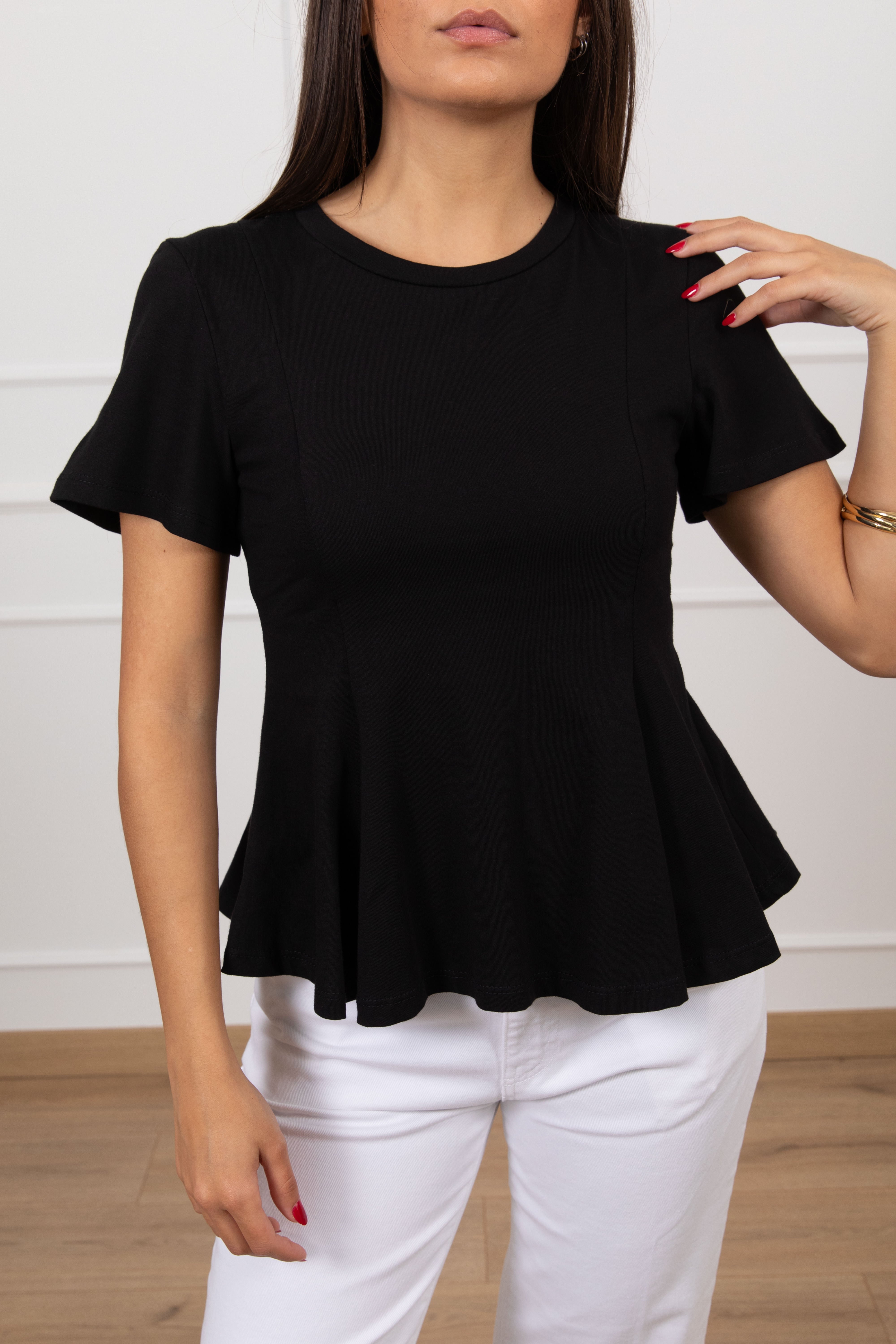 T-shirt sfiancata con godet Susy Mix