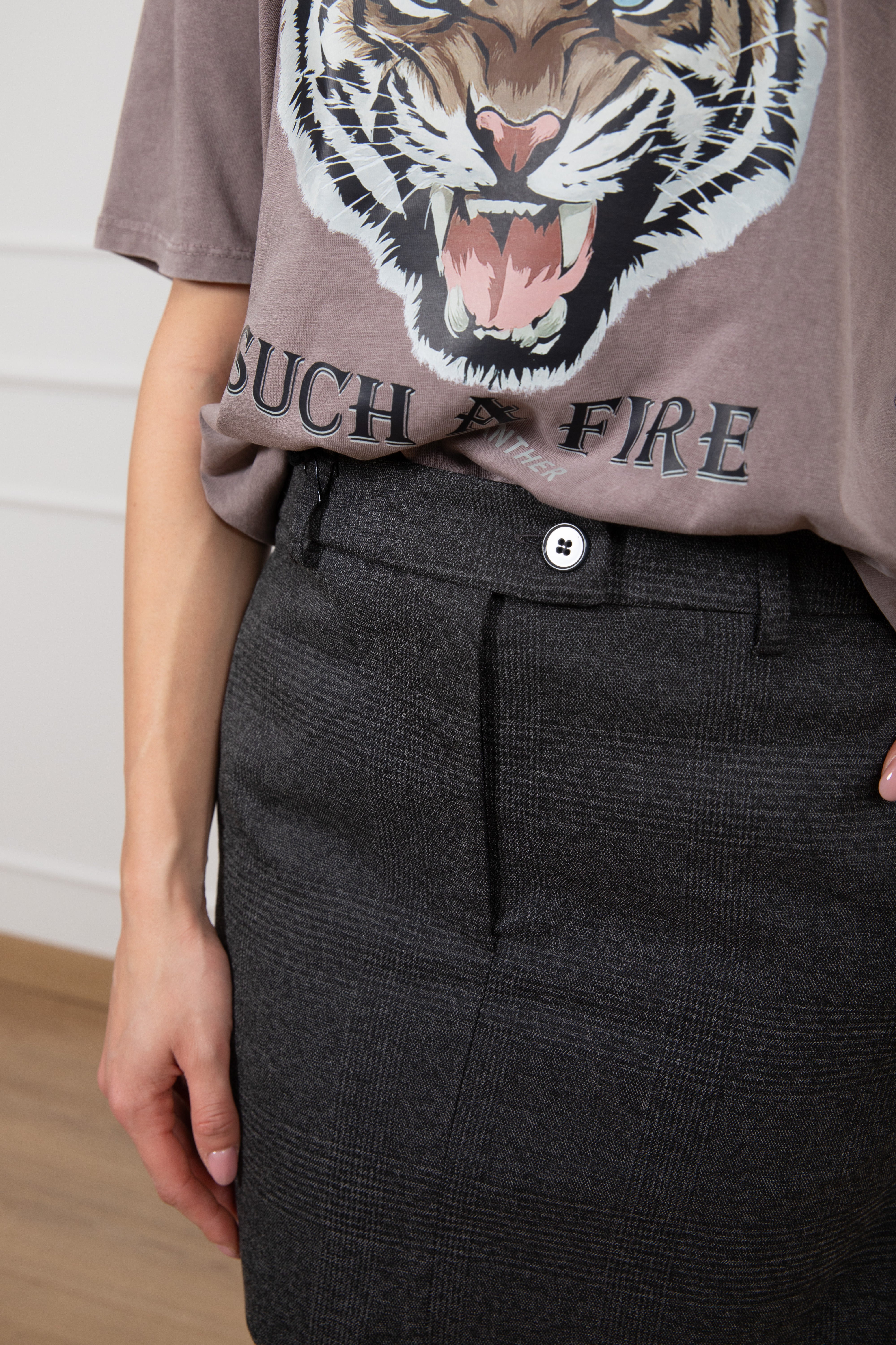 Mini-gonna principe di galles ViCOLO