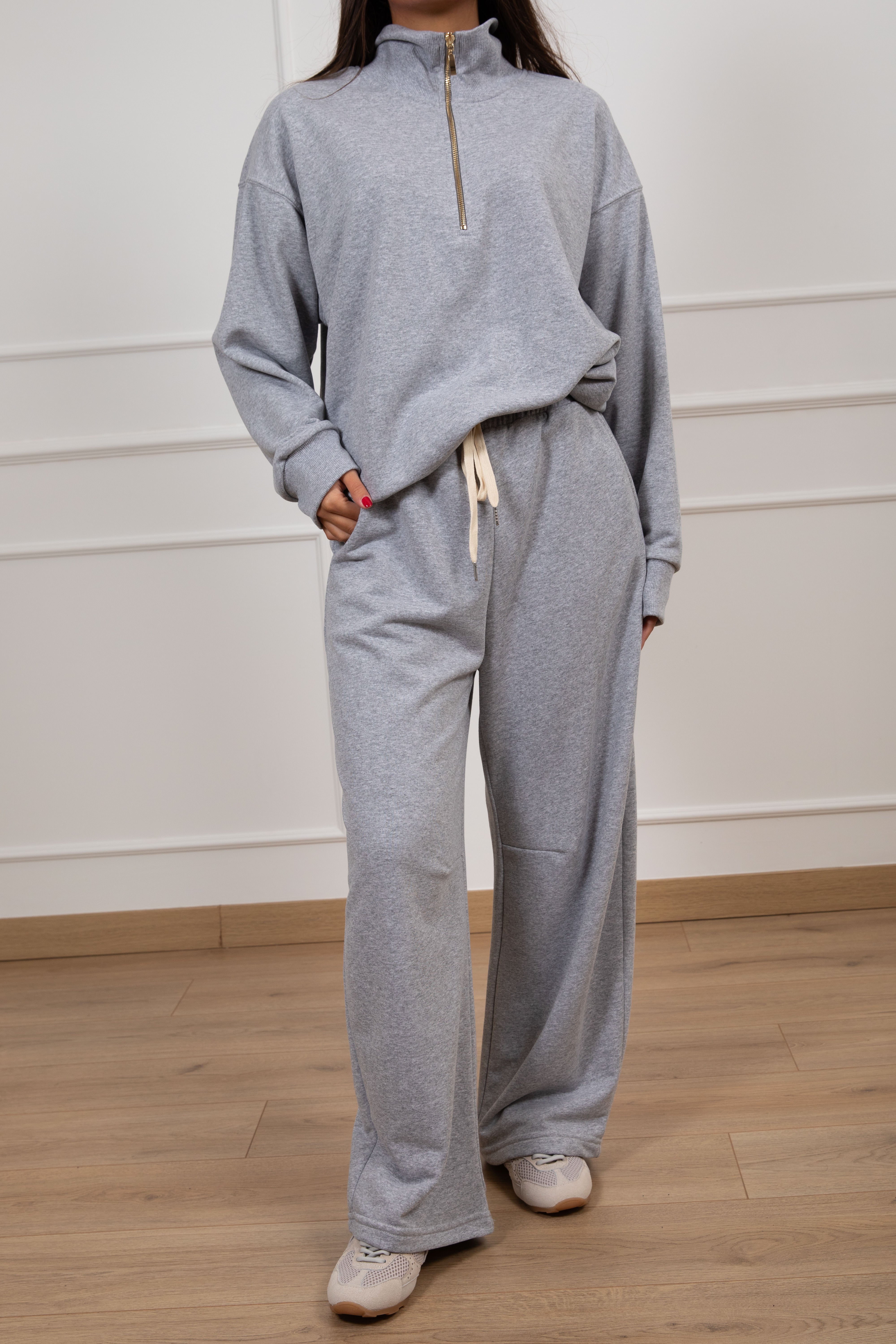 Pantalone barrel in felpa Tensione IN