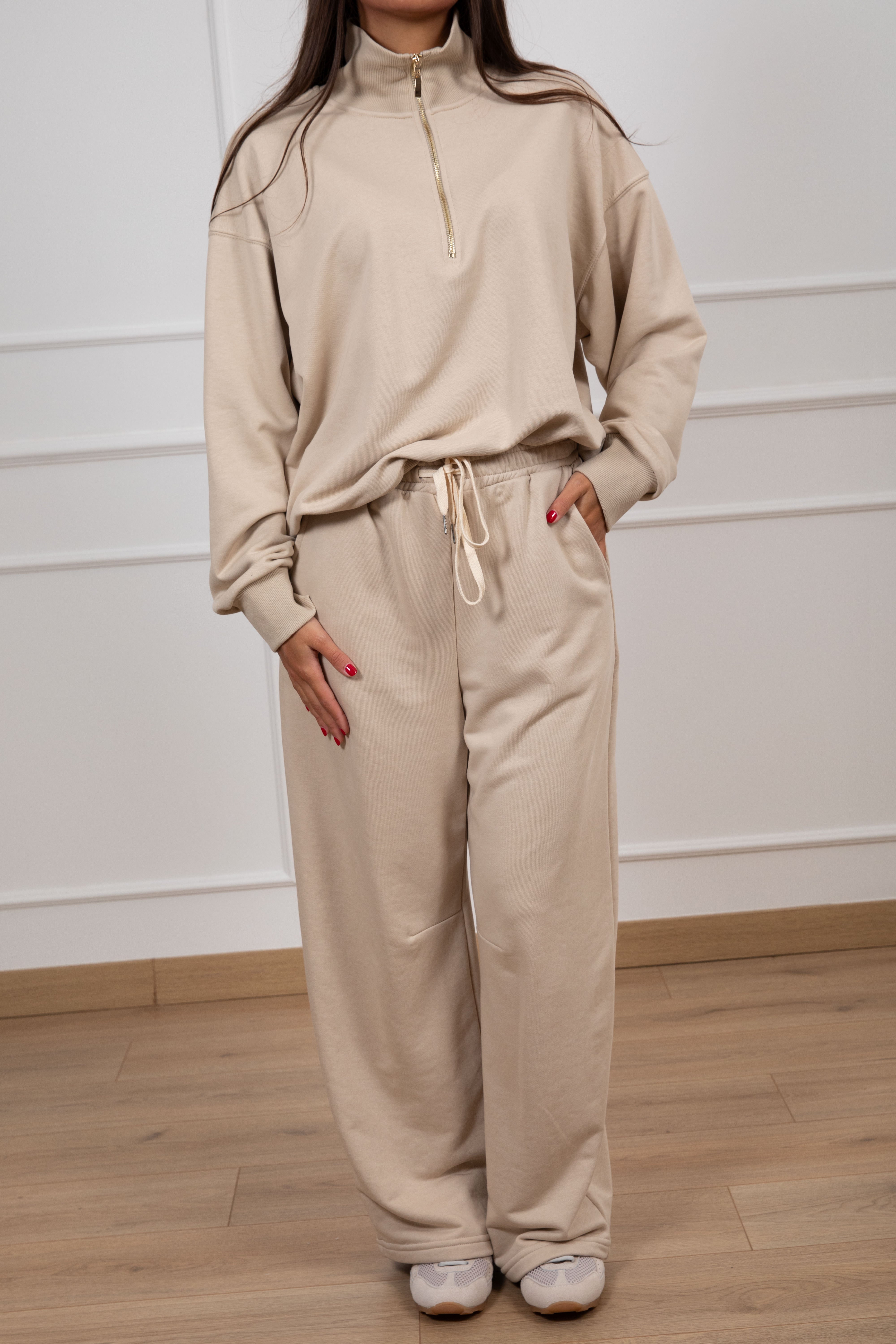 Pantalone barrel in felpa Tensione IN