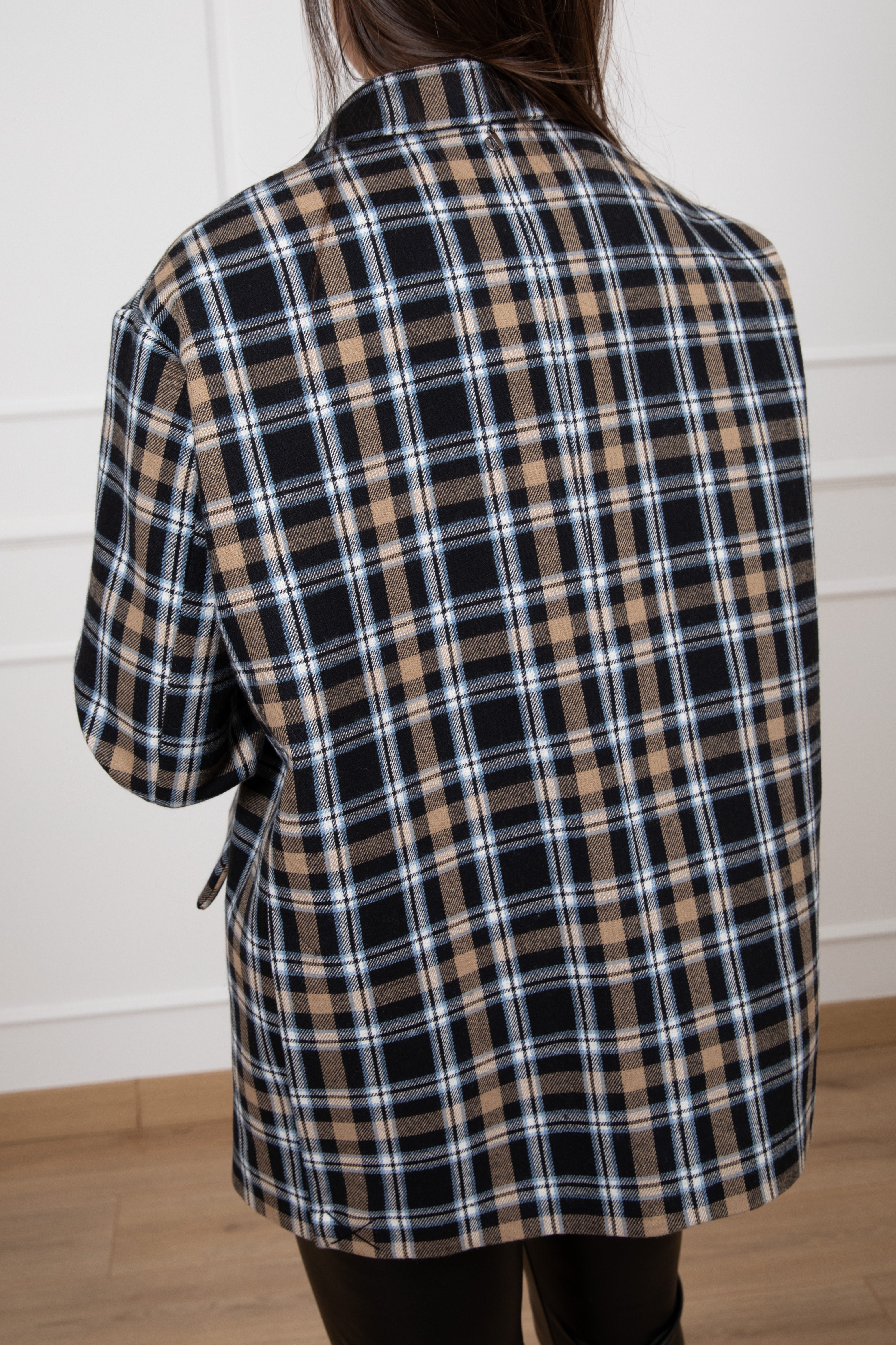 Giacca micro-check Dixie