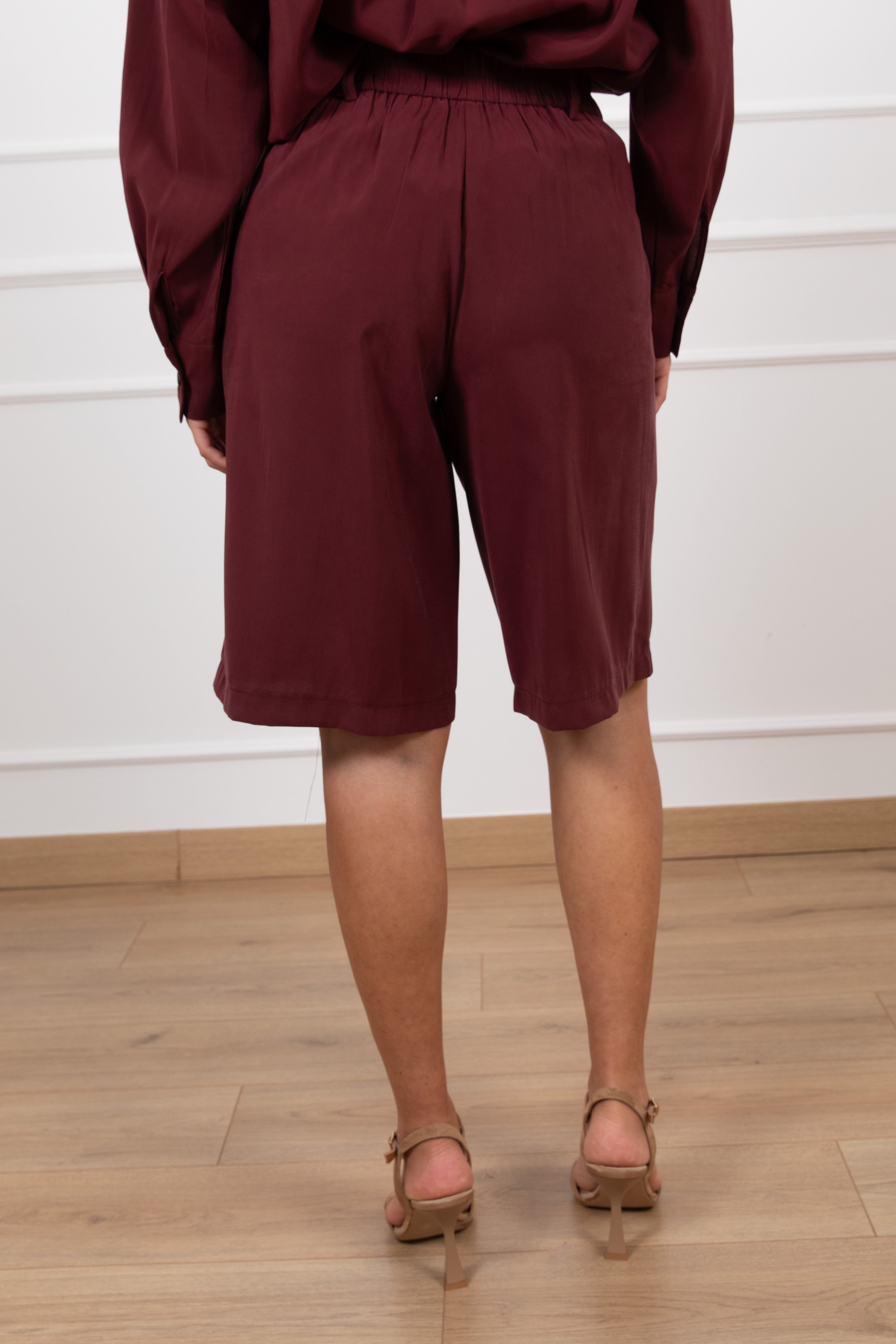 Bermuda in cupro Tensione IN