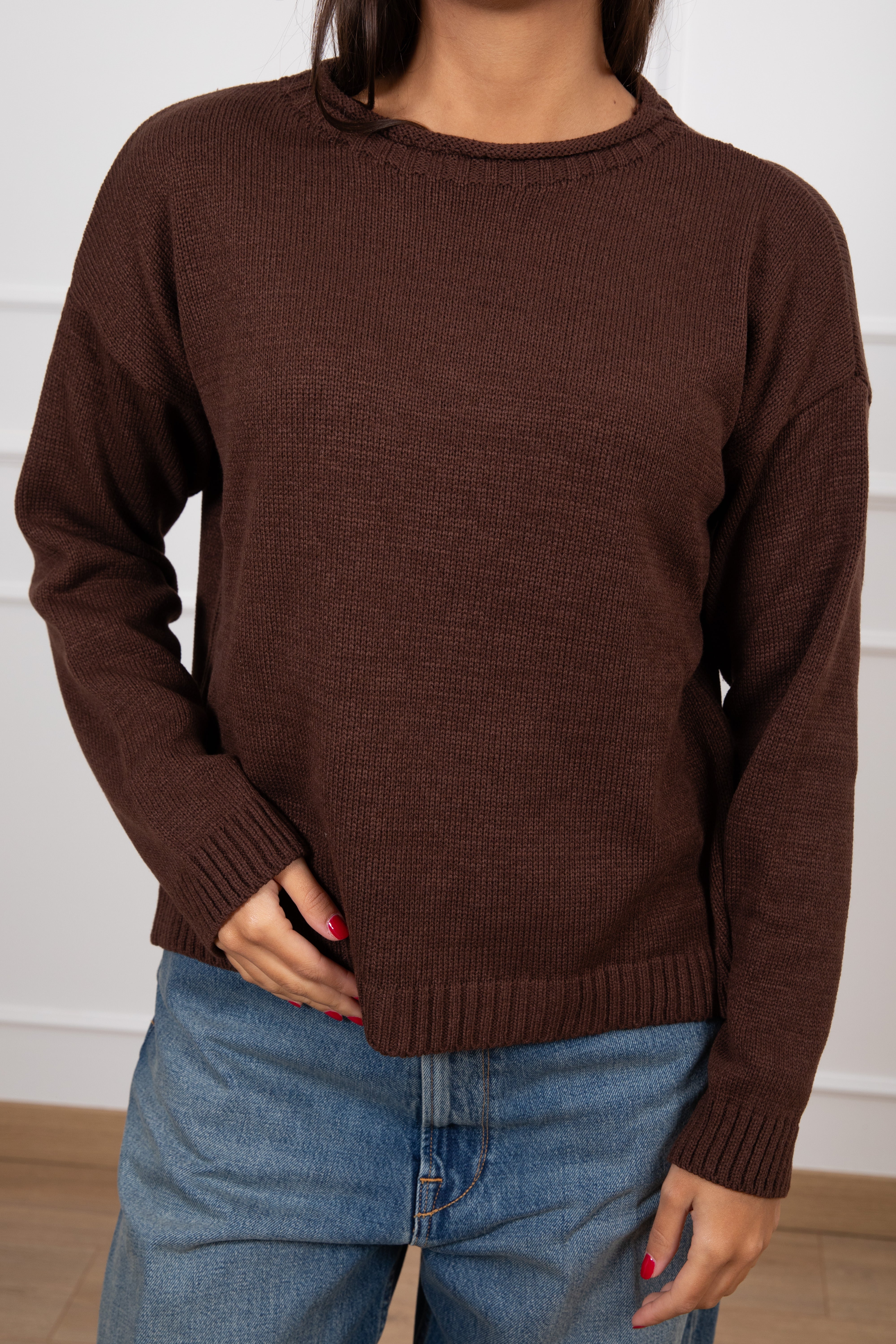 Maglia tinta unita in modal Tensione IN