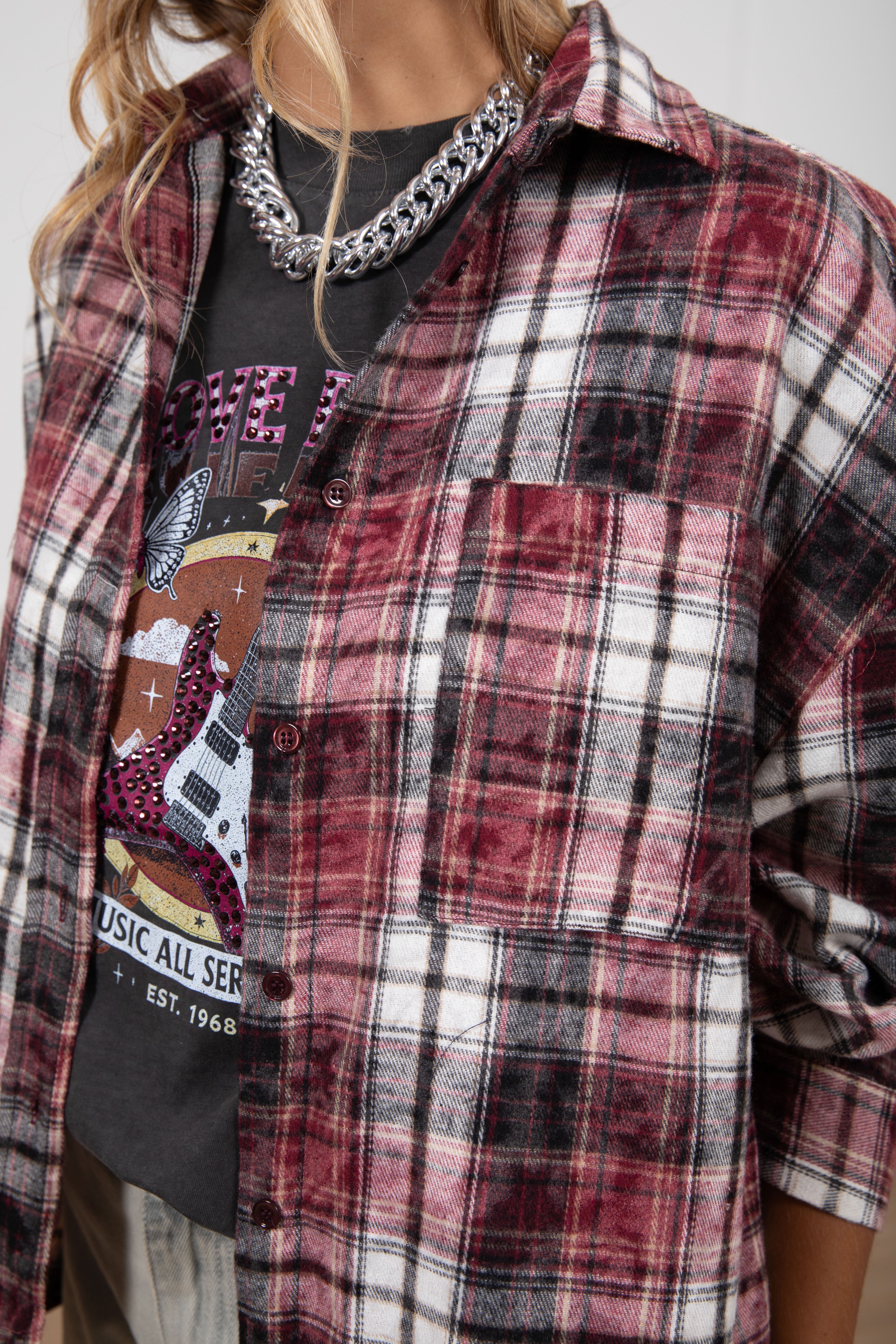 Camicia check in flanella ViCOLO