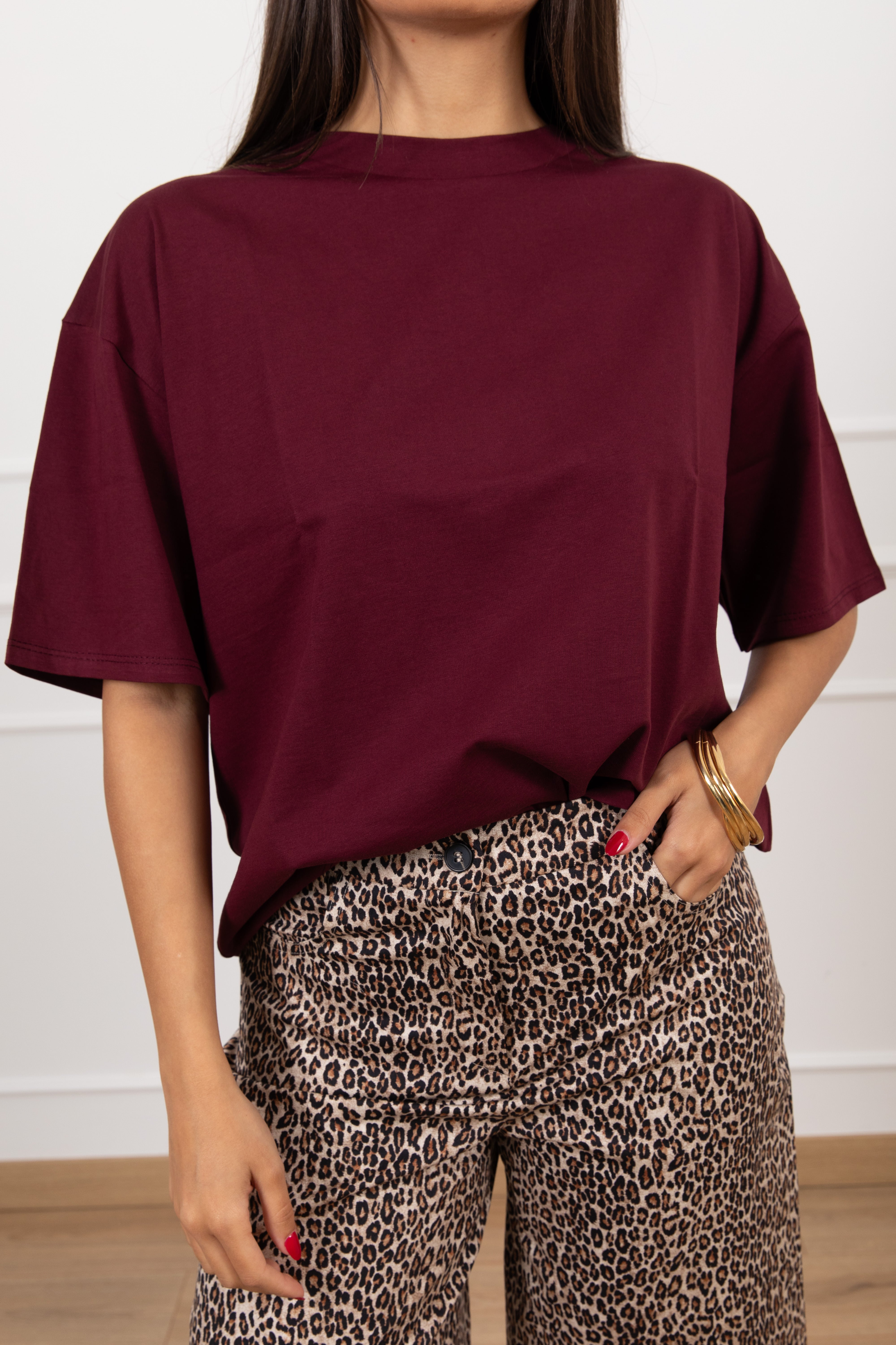 T-shirt over-size basic Susy Mix