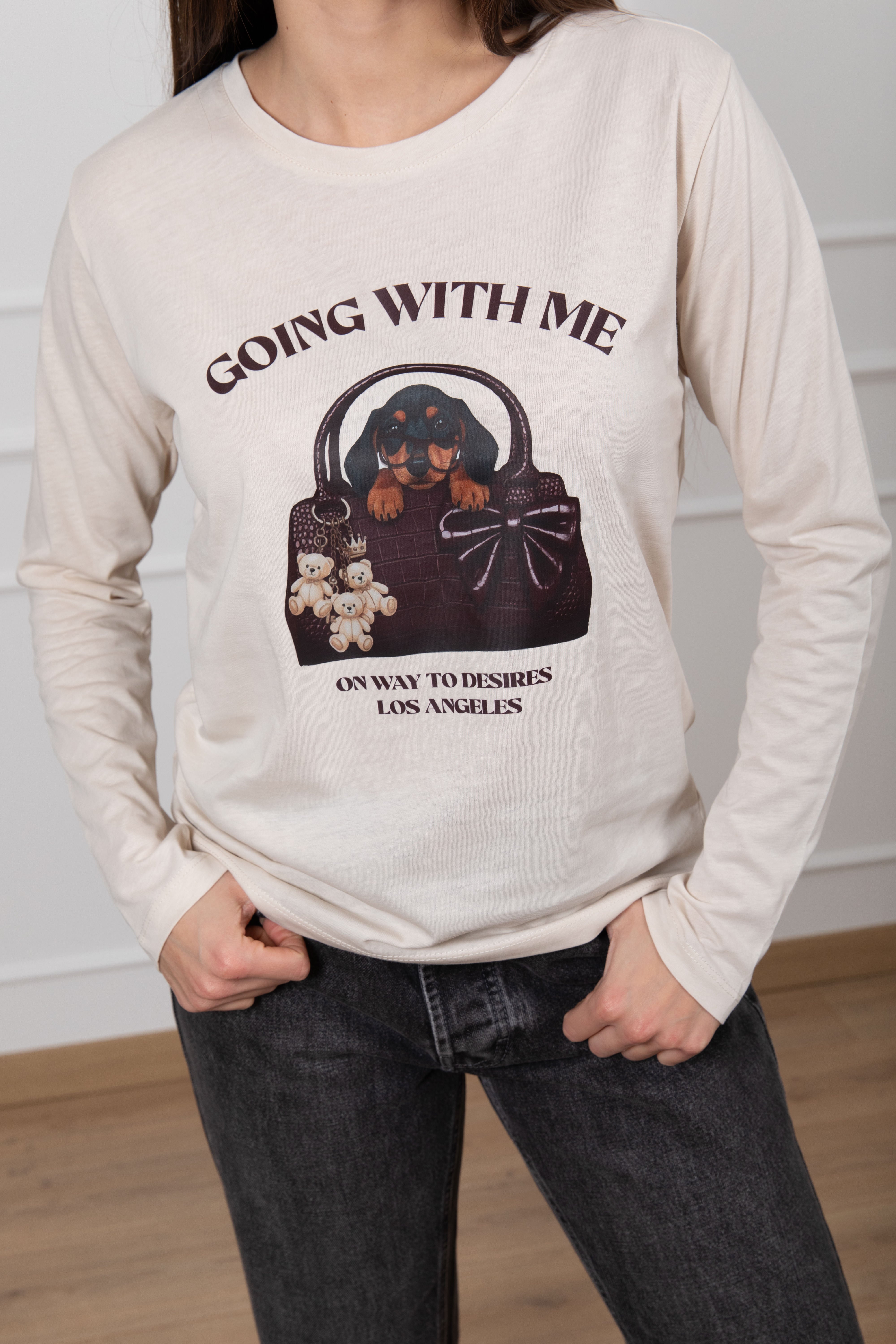 T-shirt "Going with me" Susy Mix