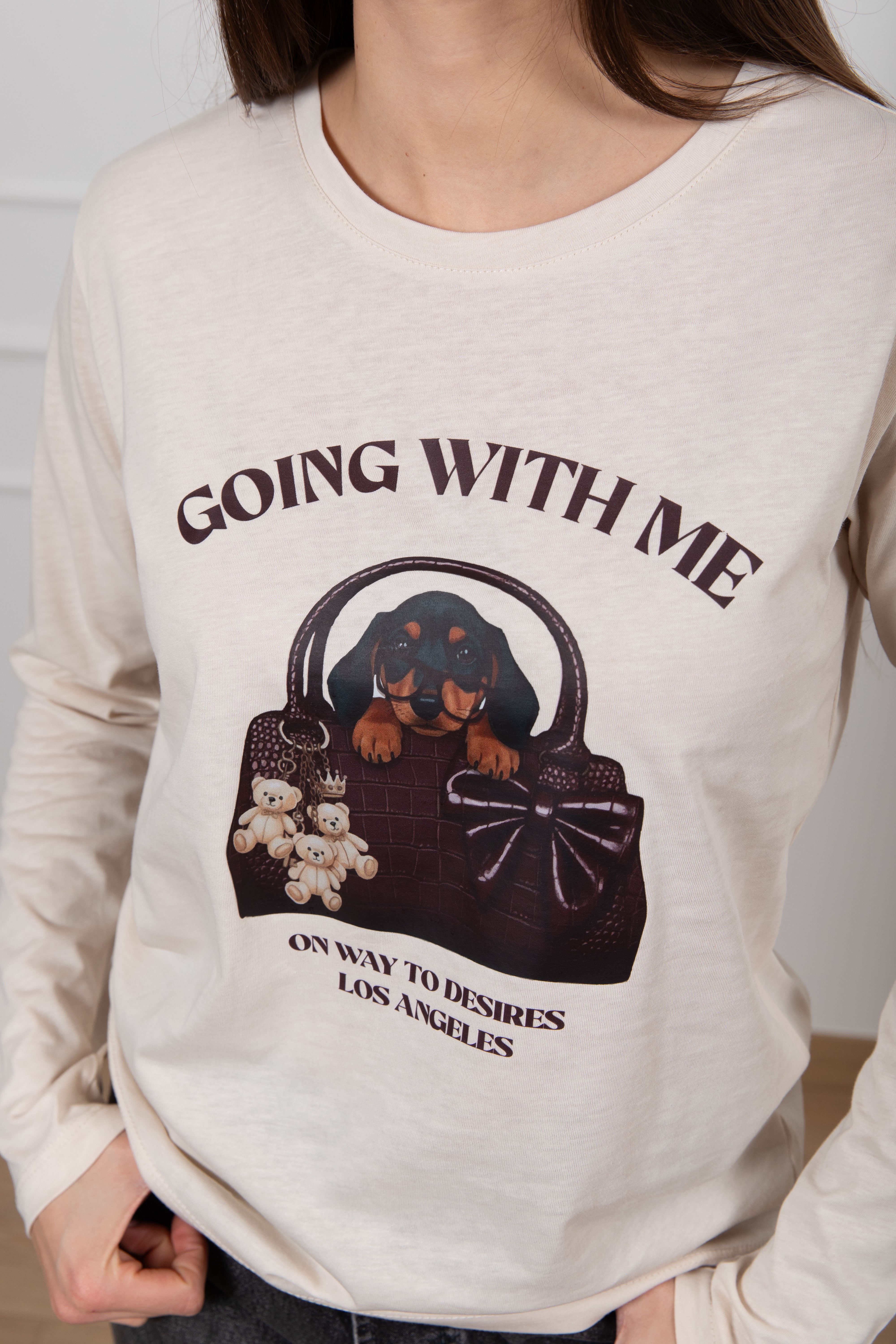 T-shirt "Going with me" Susy Mix